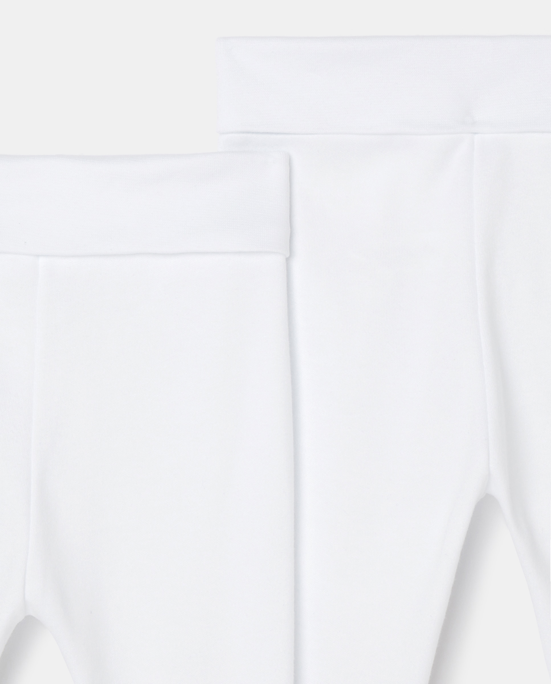 Pack de 2 Polainas de Bebé Cotton Juice Branco-3
