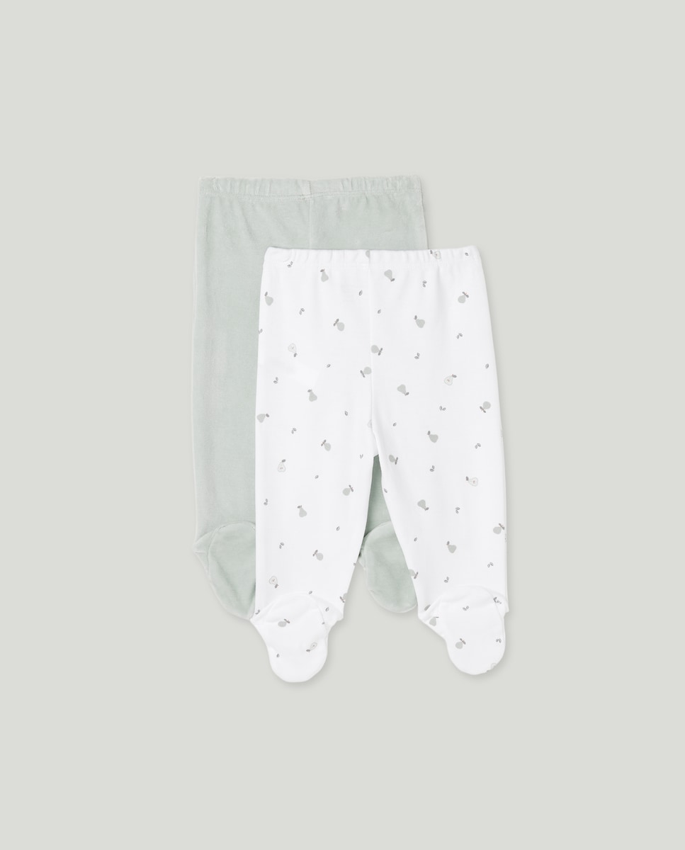 Pack de dos polainas de bebé · Cotton Juice · El Corte Inglés