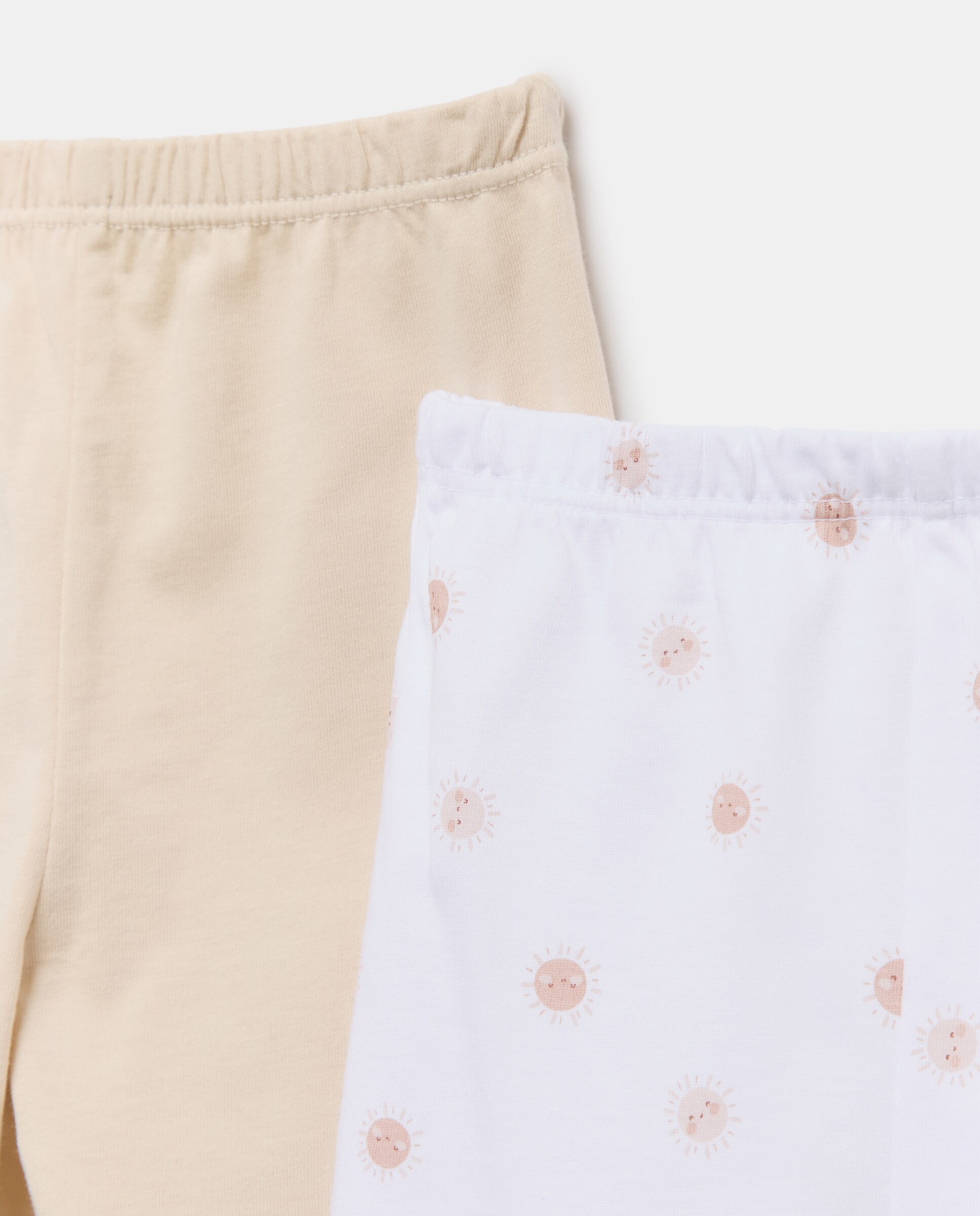 Imagen 3 de Pack de 2 polainas fantasía de bebé - Cotton Juice - Camel Camel