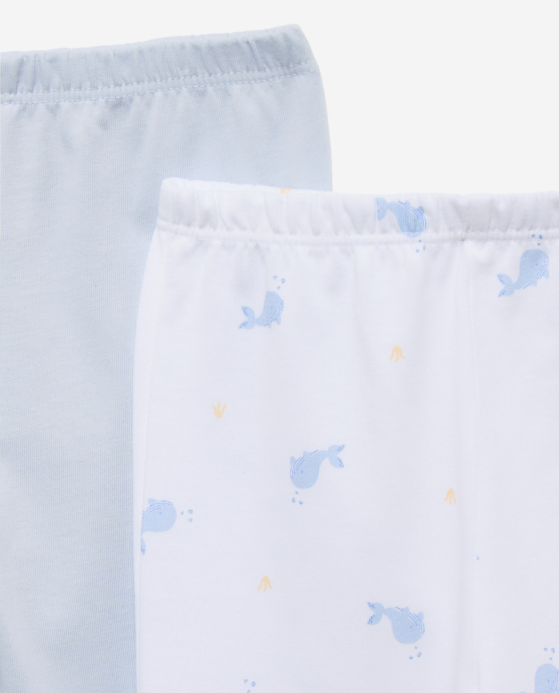 Pack de 2 polainas fantasía de bebé - Cotton Juice - Azul Azul-3