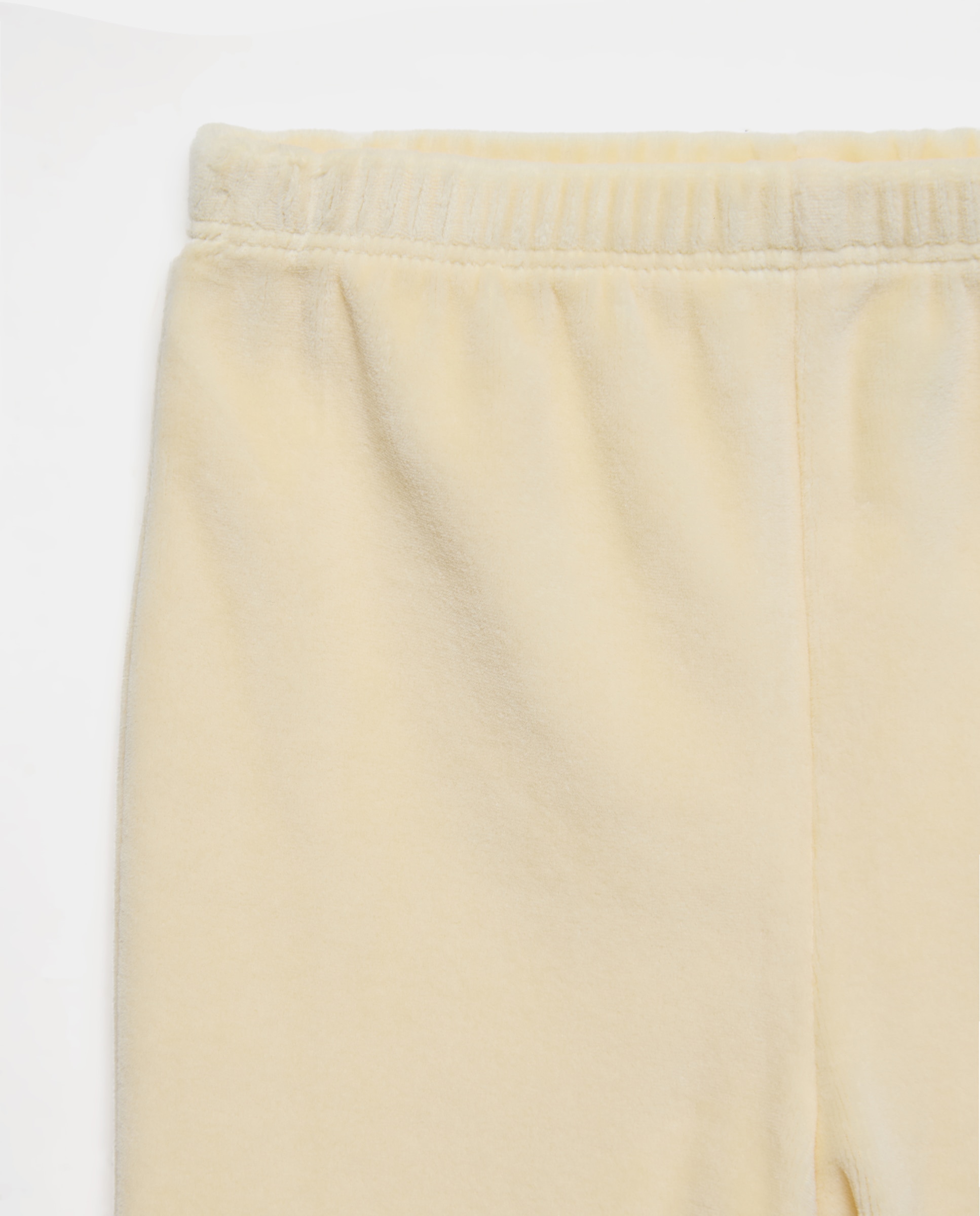 Pack de 2 Calças com Pés de Bebé - Tratores/Lisas Amarelo-3
