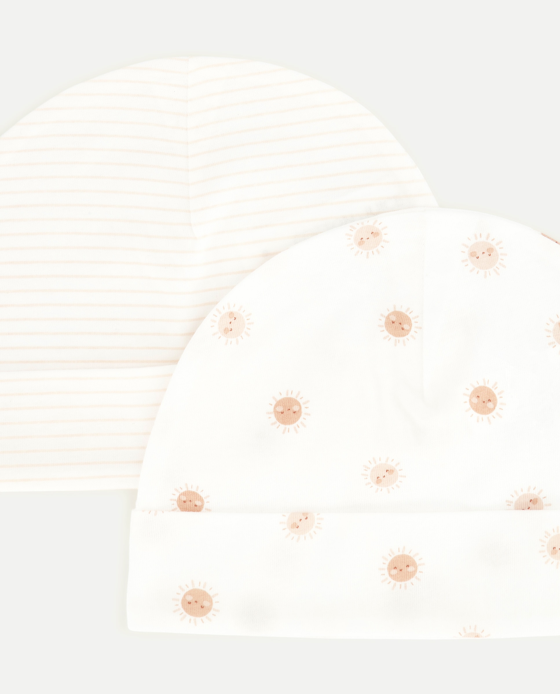 Pack de 2 Gorros de Bebé com Fantasia Cotton Juice Camel-2