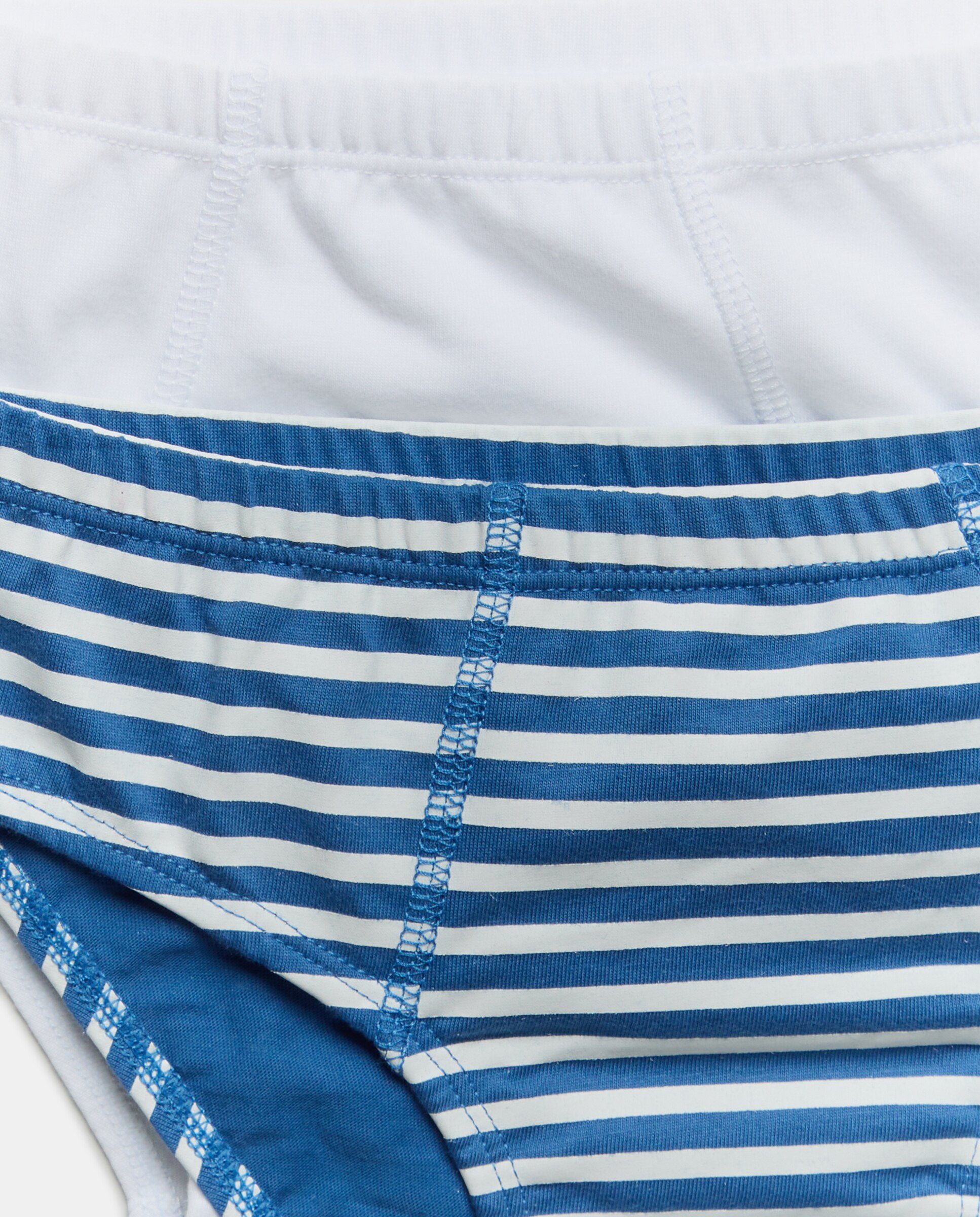 Pack de Cinco Slips com Estampados Cotton Juice Multicolor-3