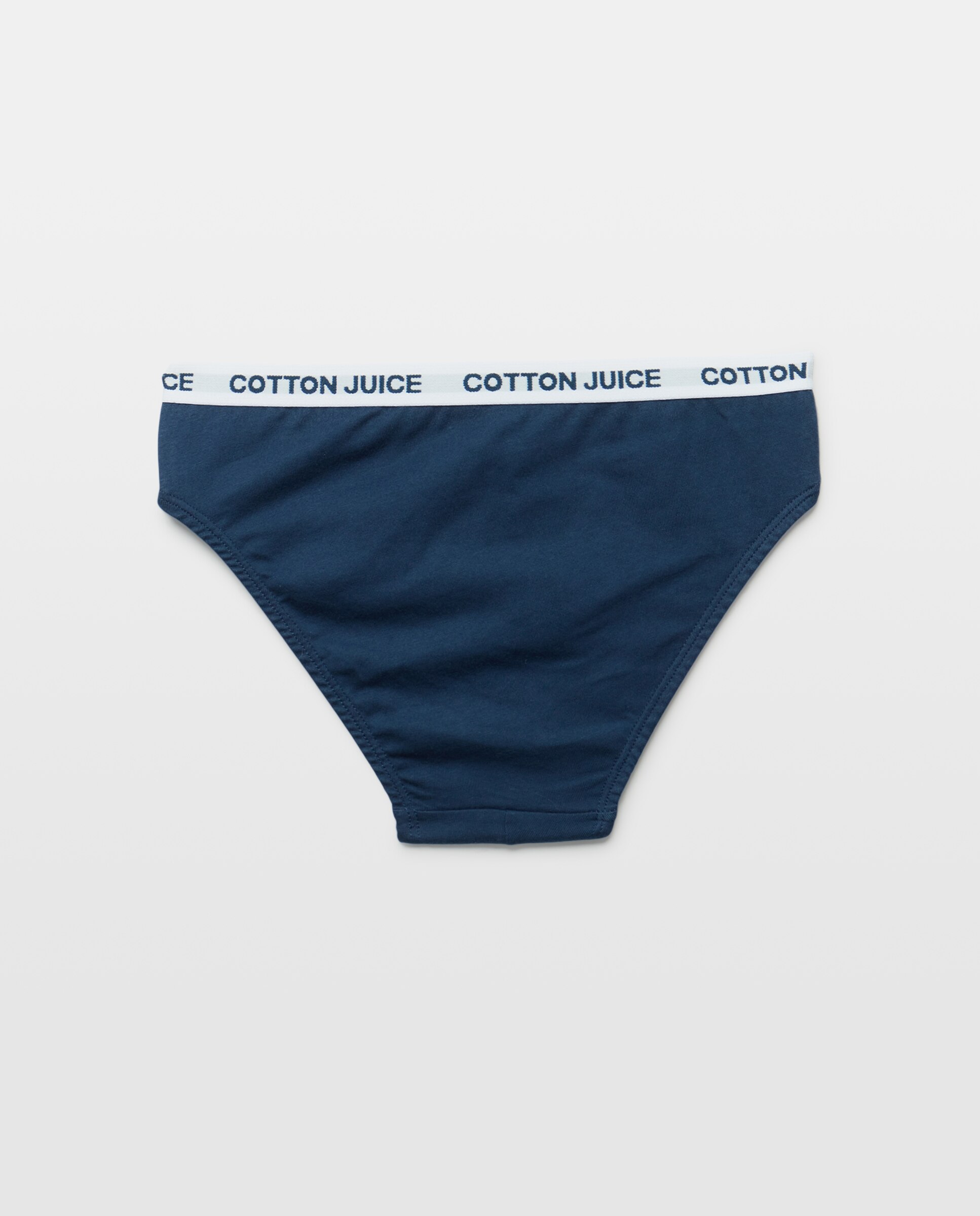 Pack de Cinco Slips Lisos Cotton Juice Multicolor-2