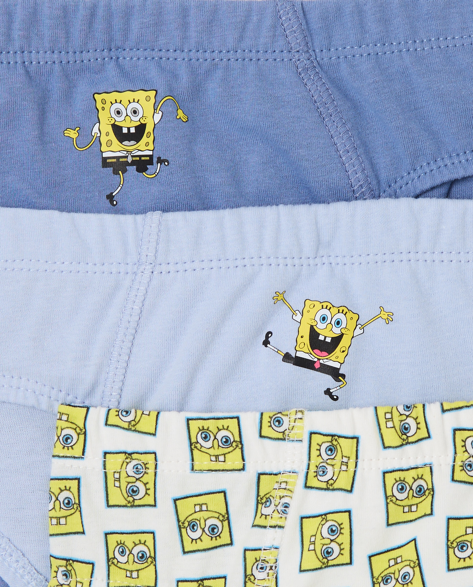 Pack de Três Boxers Bob Esponja Multicolor-3
