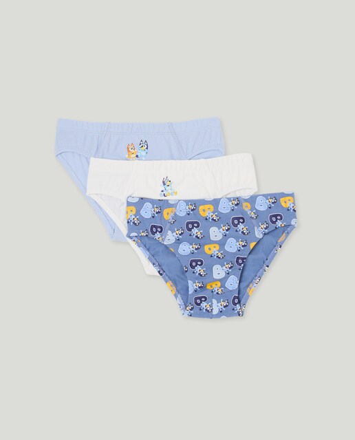 Imagen 0 de Pack de tres slip niño Bluey