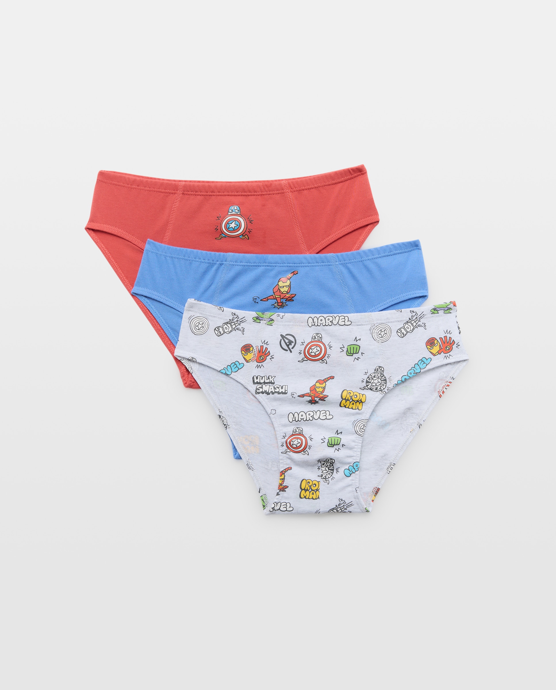 Imagem 0 de Pack de 3 Slips Os Vingadores