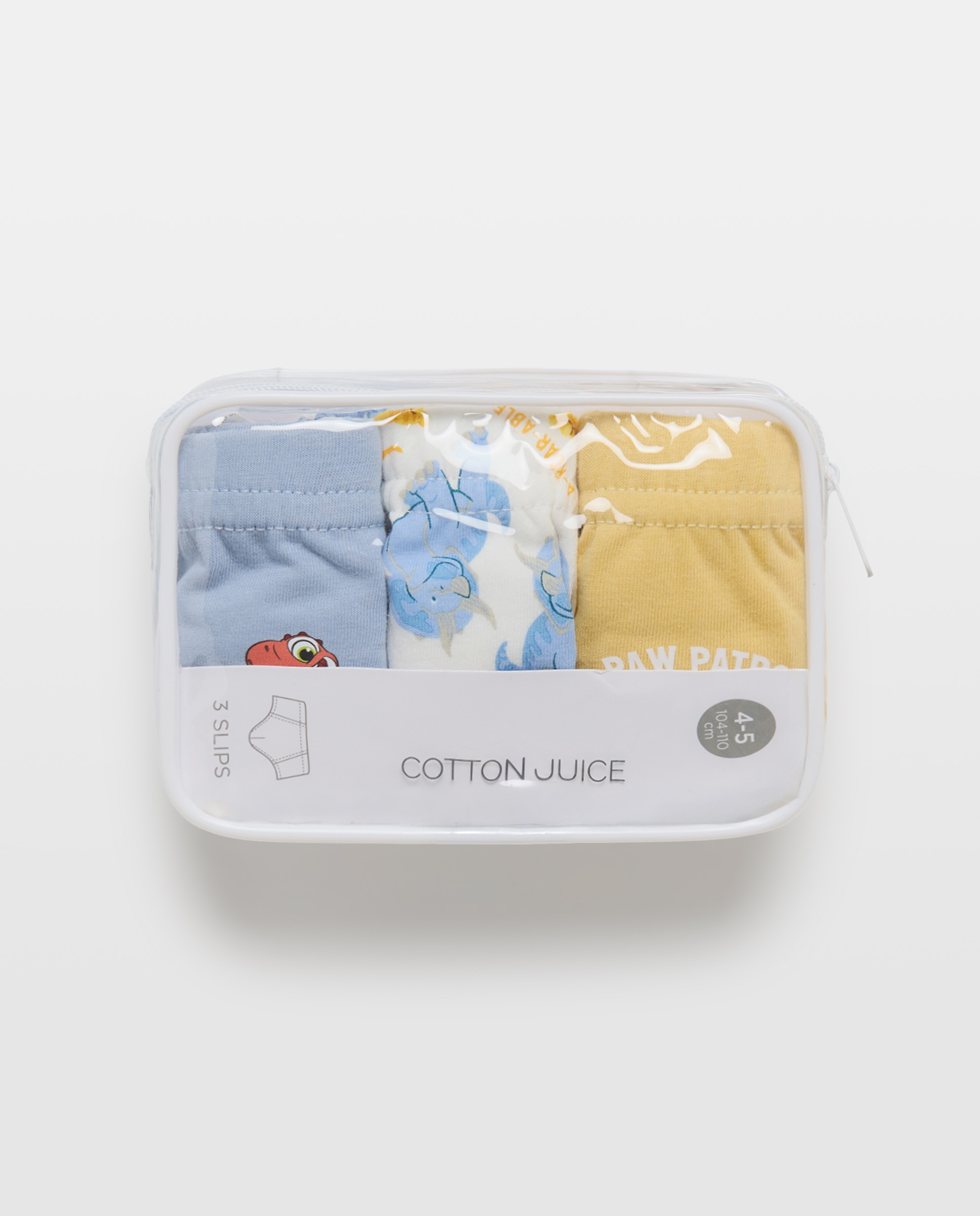 Pack de 3 slip Paw Patrol de niño - Cotton Juice - Multicolor Multicolor-4
