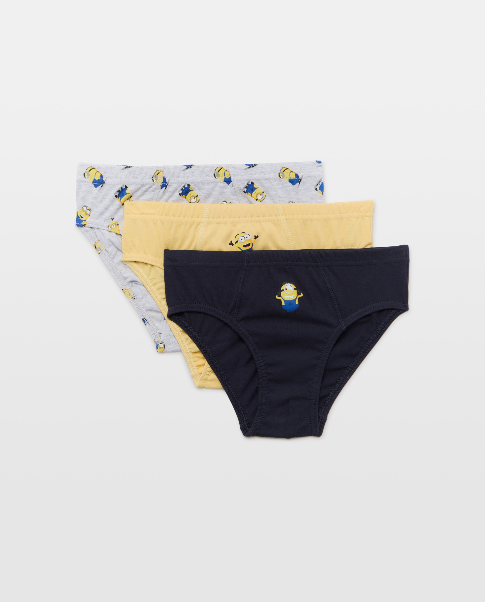 Pack de 3 slip Minions de niño - Cotton Juice - Multicolor Multicolor-1