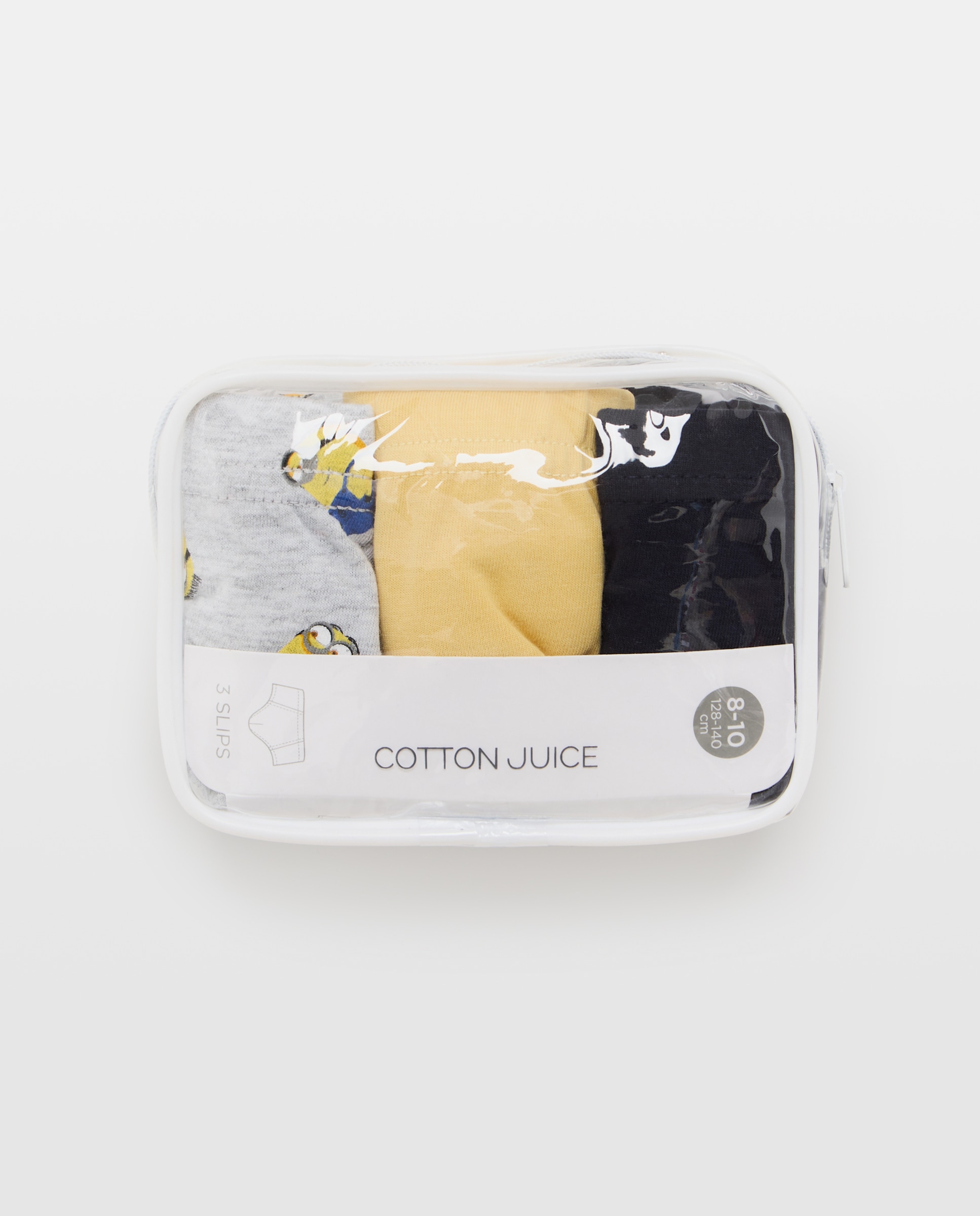 Pack de 3 slip Minions de niño - Cotton Juice - Multicolor Multicolor-4