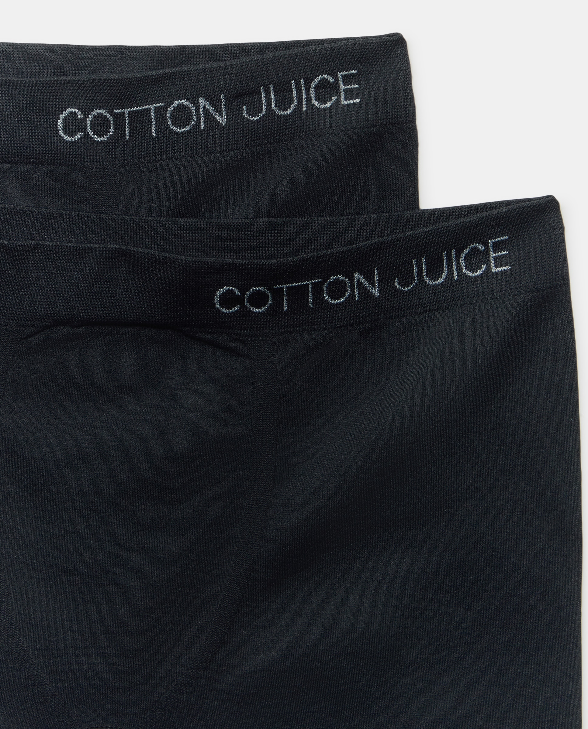 Pack de 2 Boxers sem Costuras Cotton Juice Preto-3