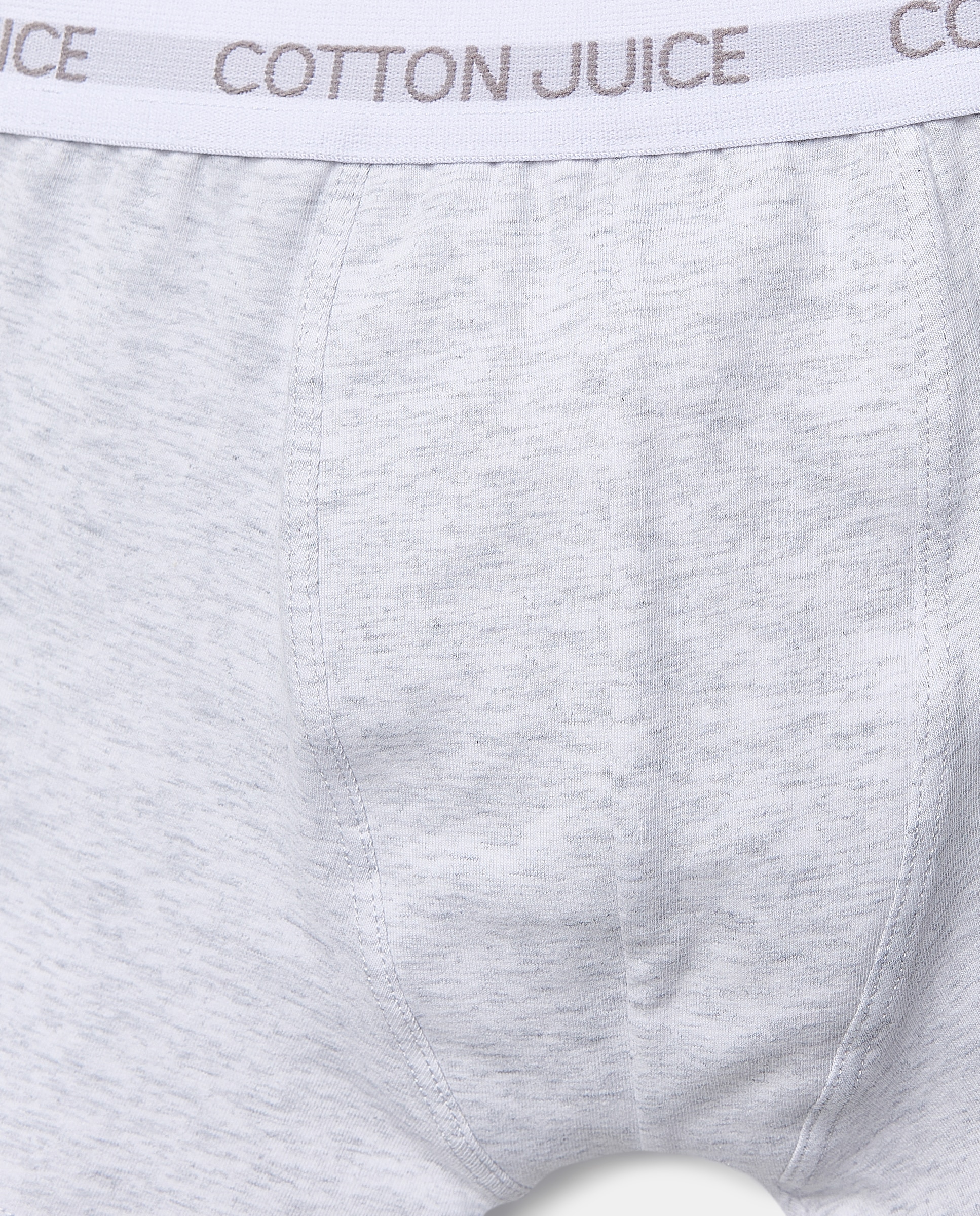 Pack de Dois Boxers Lisos Cotton Juice Cinzento-claro-3