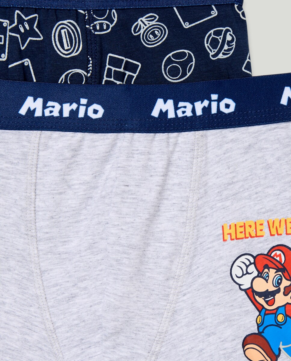 Pack de Dois Boxers Mario Bross Multicolor-3