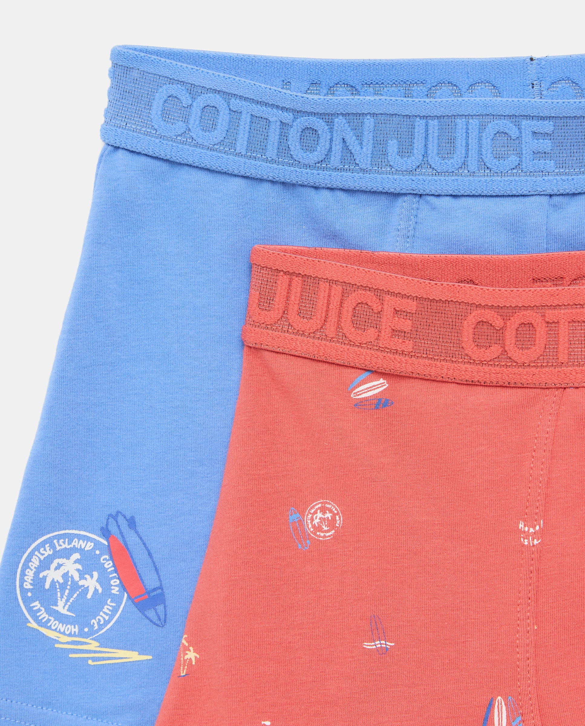Pack de 2 boxer de niño - Cotton Juice - Multicolor Multicolor-3