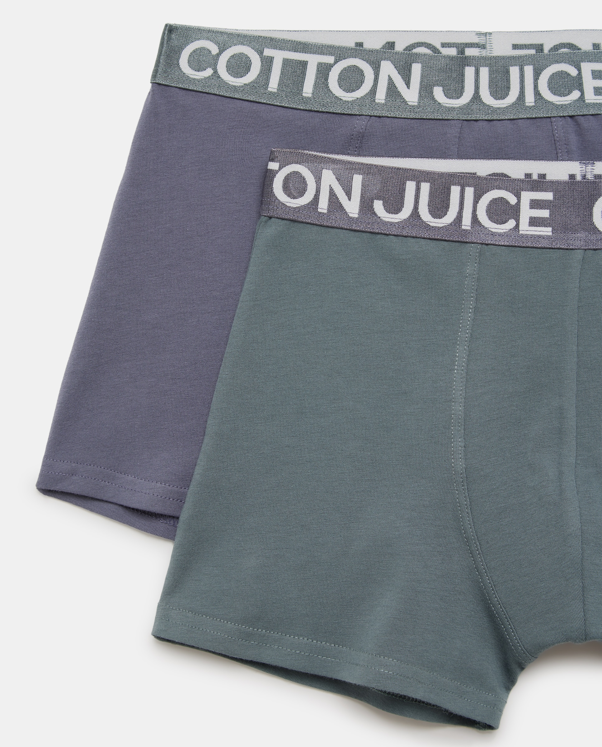 Pack de 2 Boxers Lisos Multicolor-3