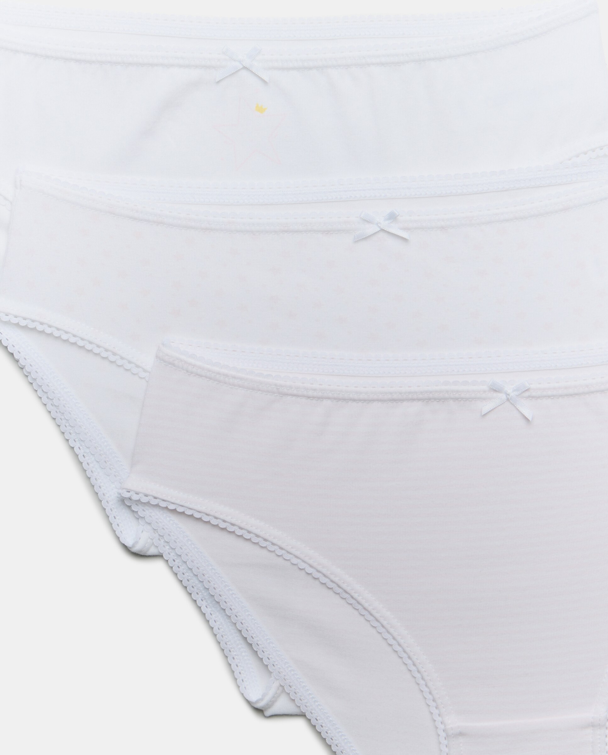 Pack de Três Cuecas com Estampados Cotton Juice Rosa-3
