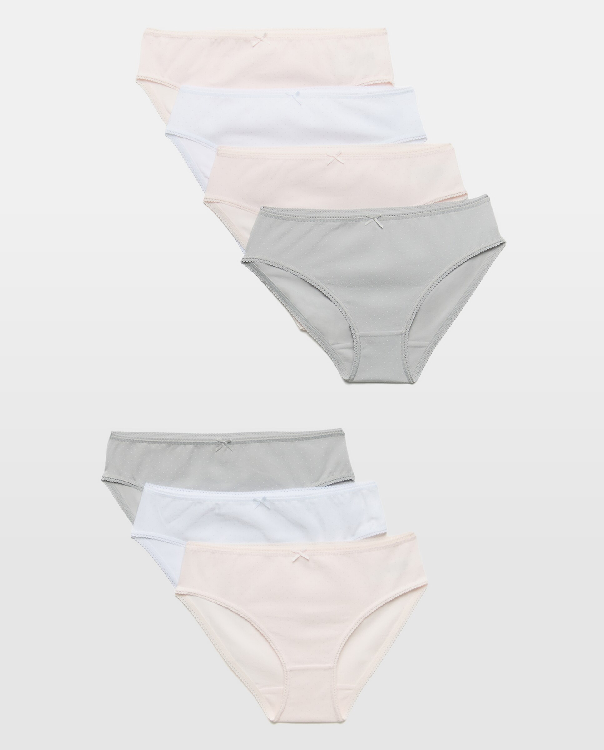 Imagem 0 de Pack de Sete Cuecas com Estampado às Bolinhas