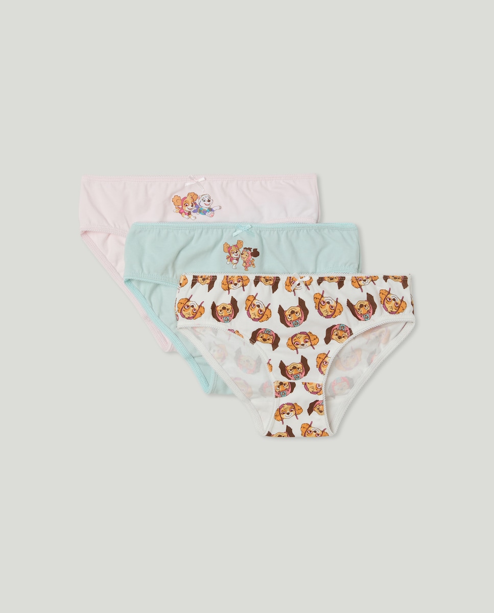 Pack de Três Cuecas Patrulha Pata Multicolor-1
