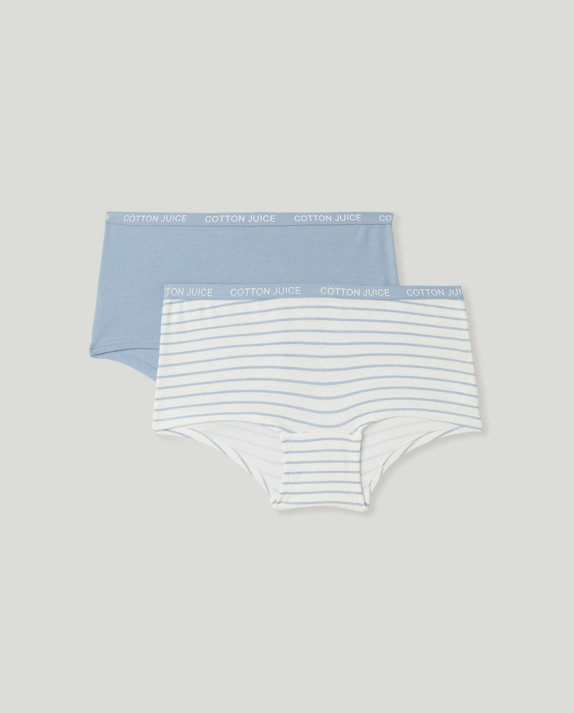 Pack de 2 Cuecas Lisas Azul-1