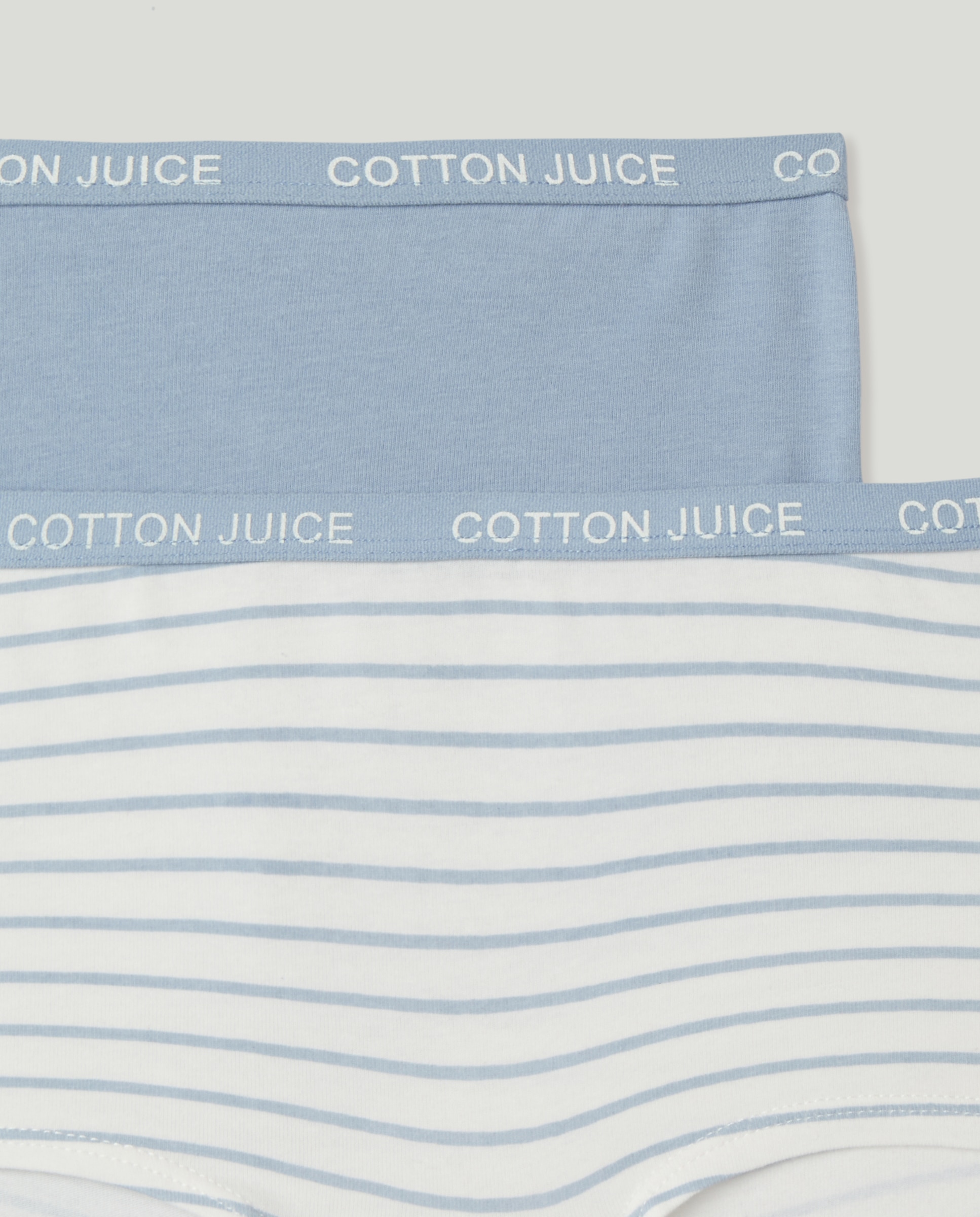 Pack de 2 Cuecas Lisas Azul-3