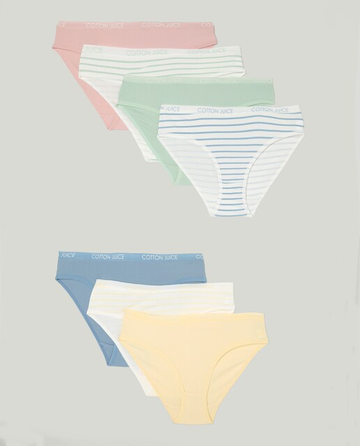 Imagem 0 de Pack de 7 Cuecas Estampadas e Lisas