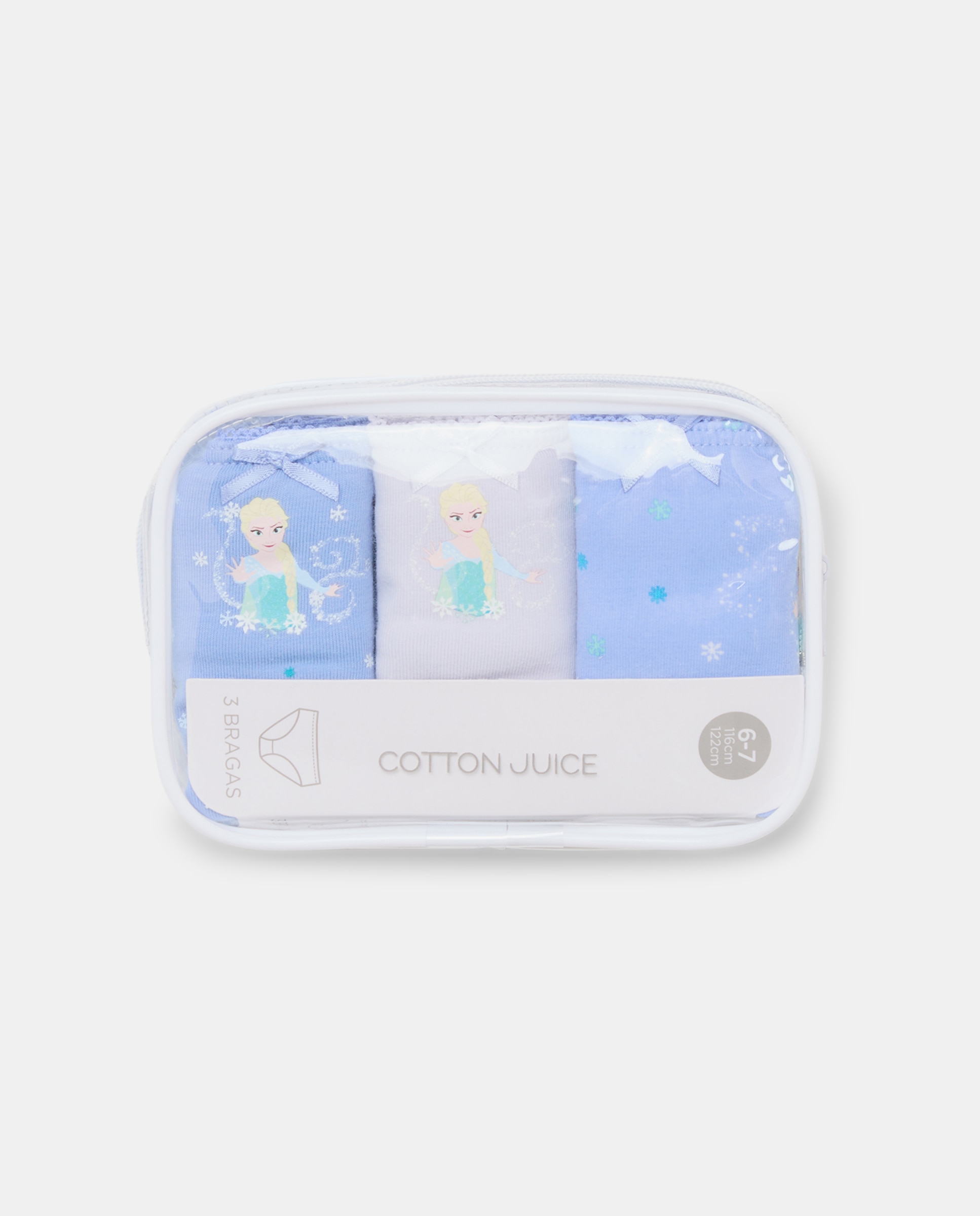 Pack de 3 Cuecas Frozen Azul-marinho-4