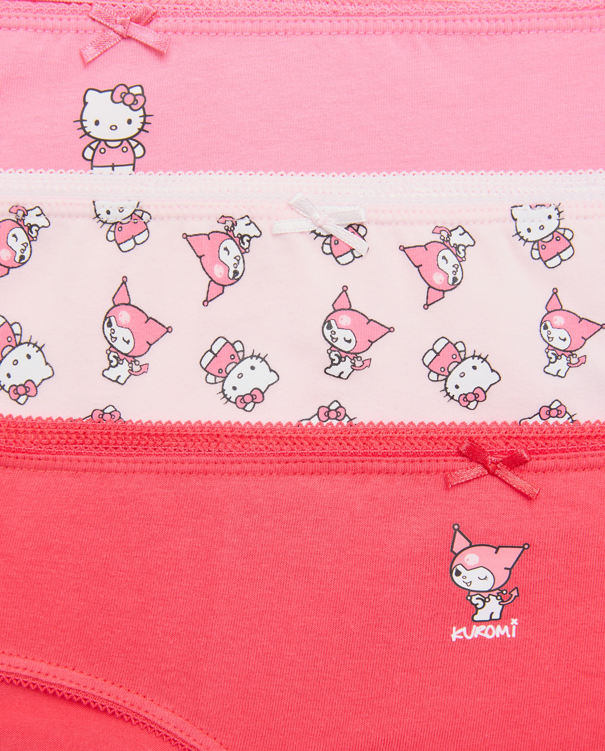Pack de 3 Cuecas Hello Kitty Cotton Juice Multicolor-3
