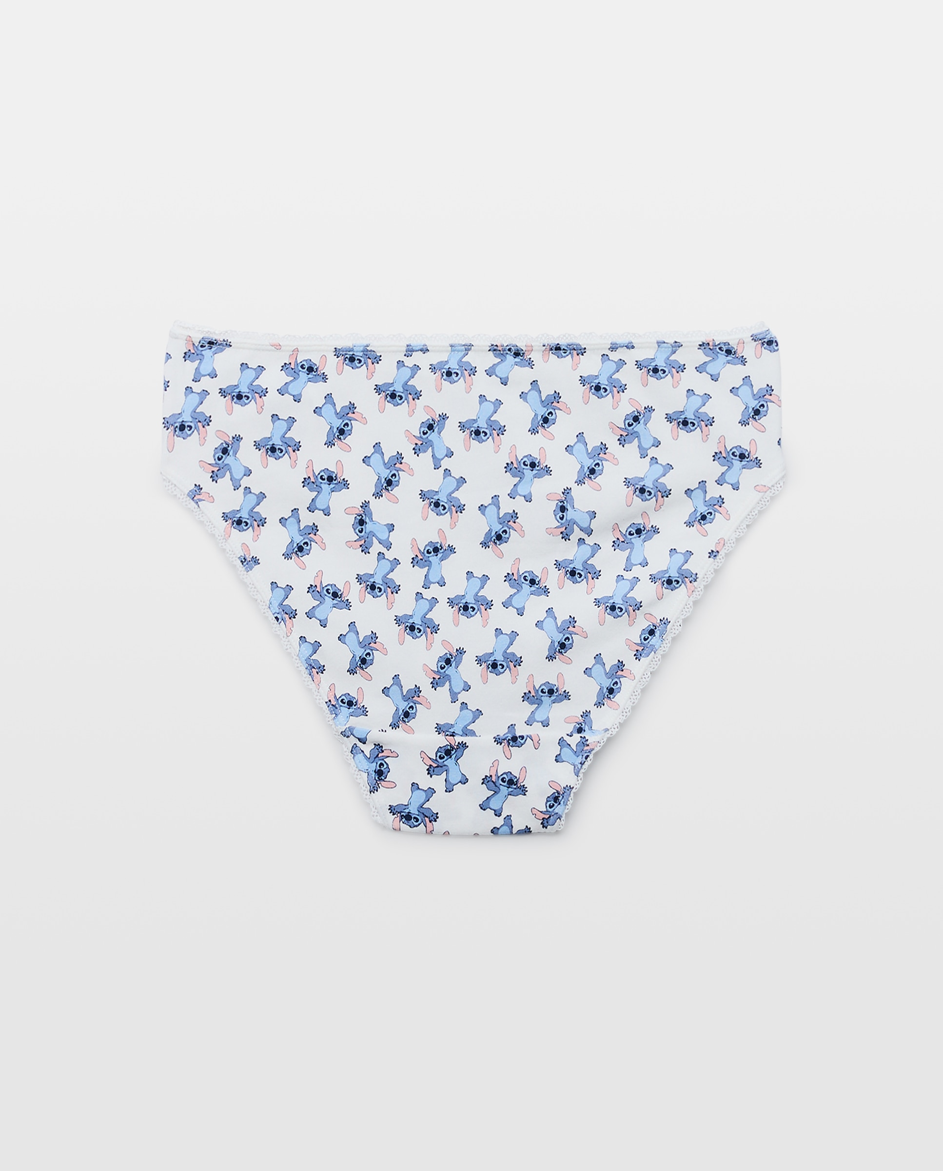 Pack de 3 Cuecas de Criança de Anca com Estampado Fantasia STITCH - Várias Cores Azul-marinho-2
