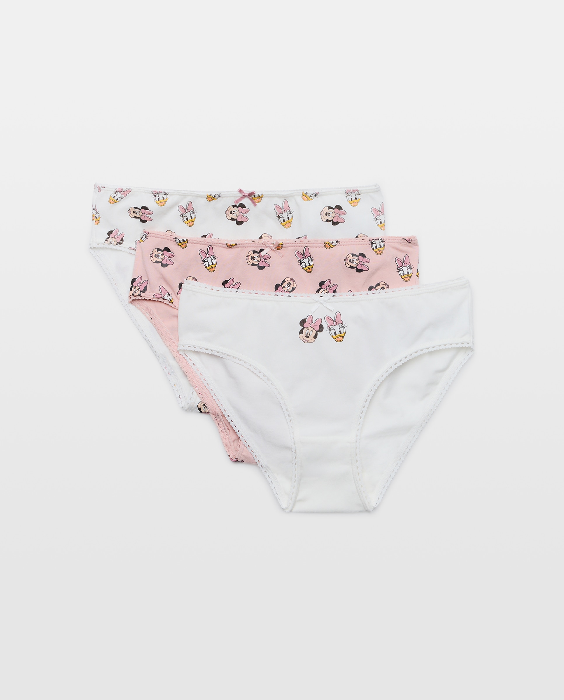 Imagem 0 de Pack de 3 Cuecas de Criança de Anca com Estampado Fantasia MINNIE - Várias Cores
