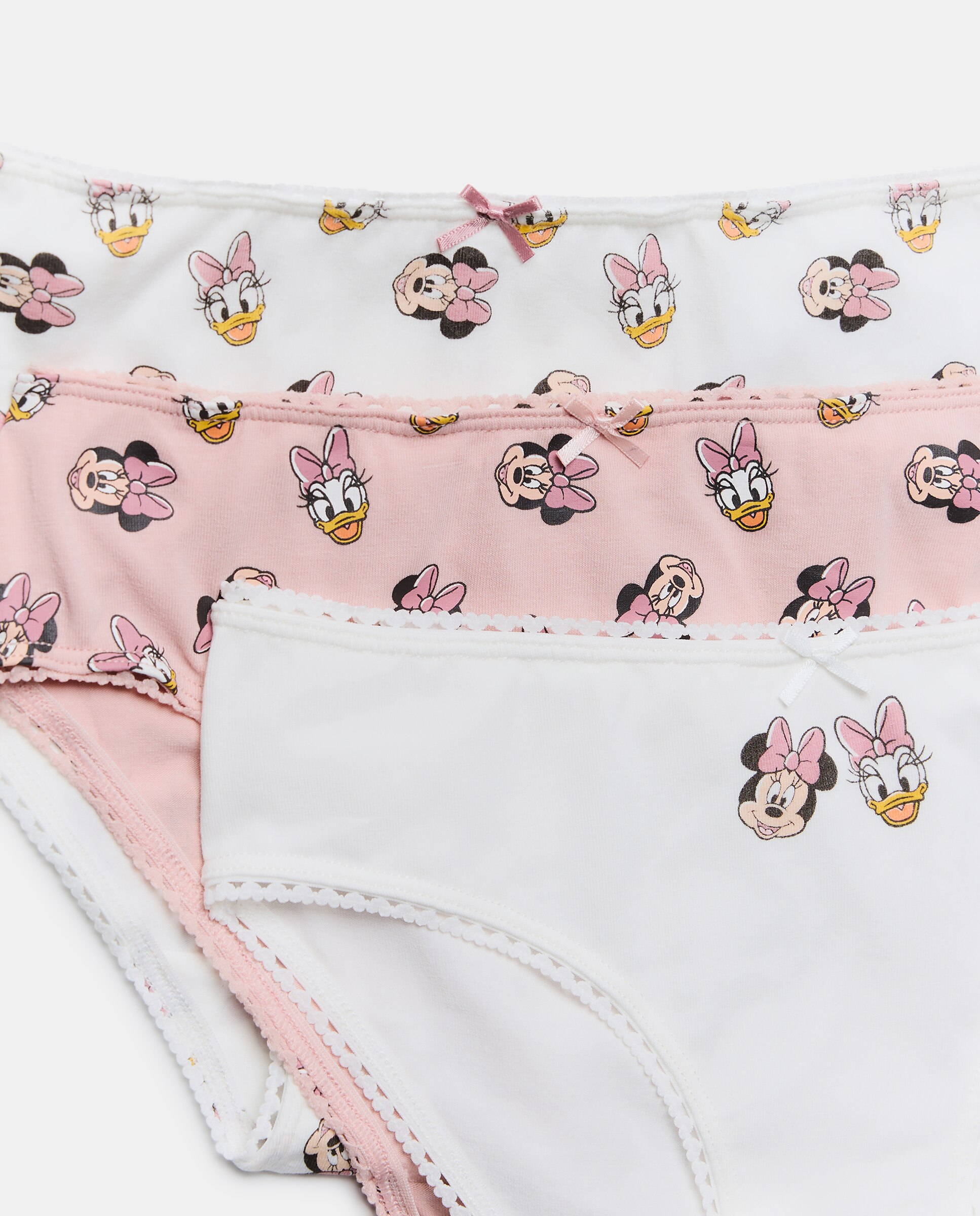 Pack de 3 Cuecas de Criança de Anca com Estampado Fantasia MINNIE - Várias Cores Multicolor-3