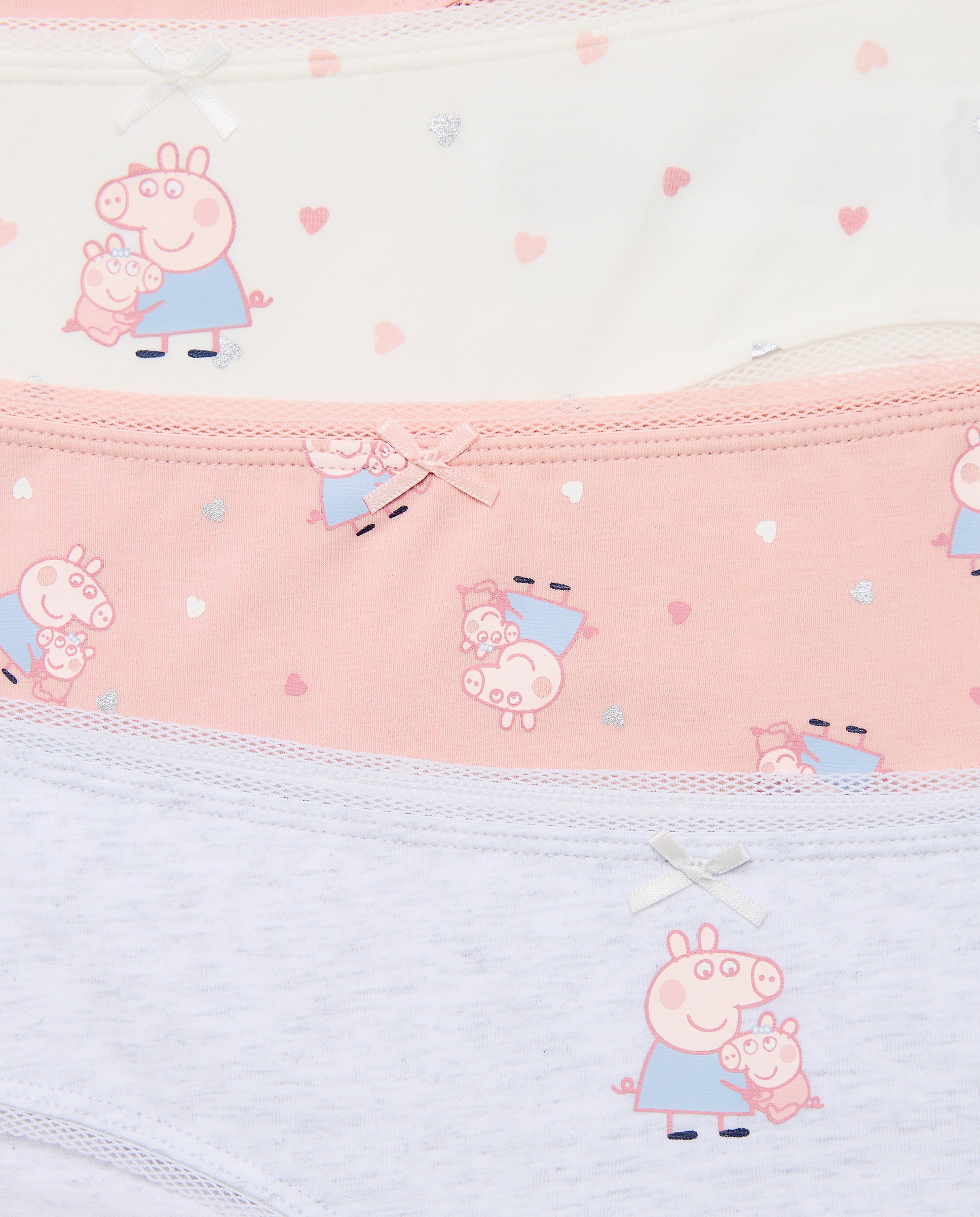 Pack 7 bragas de niña PEPPA PIG - Cotton Juice - Multicolor Multicolor-3
