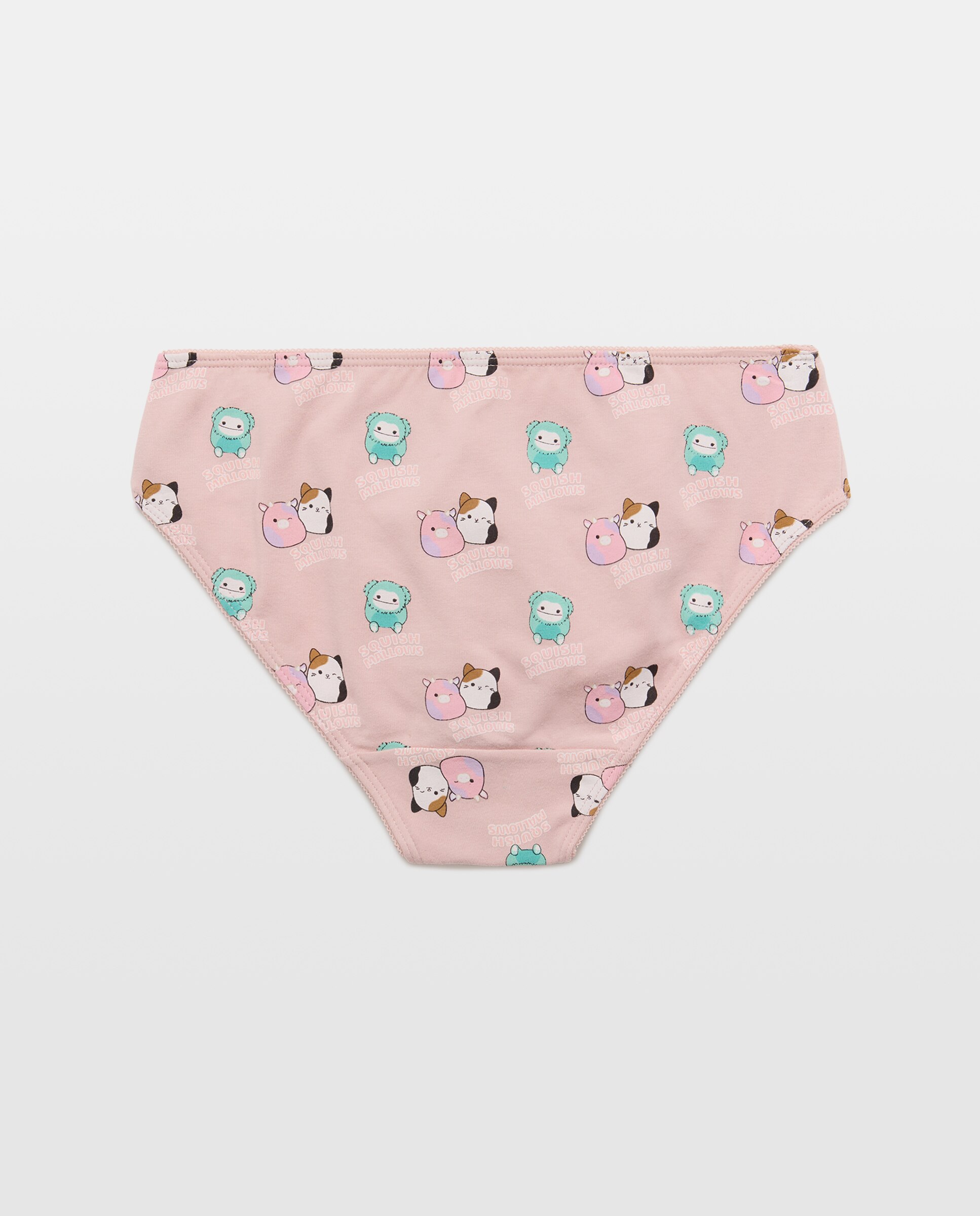 Pack de 3 bragas Squishmallows de niña - Cotton Juice - Multicolor Multicolor-2