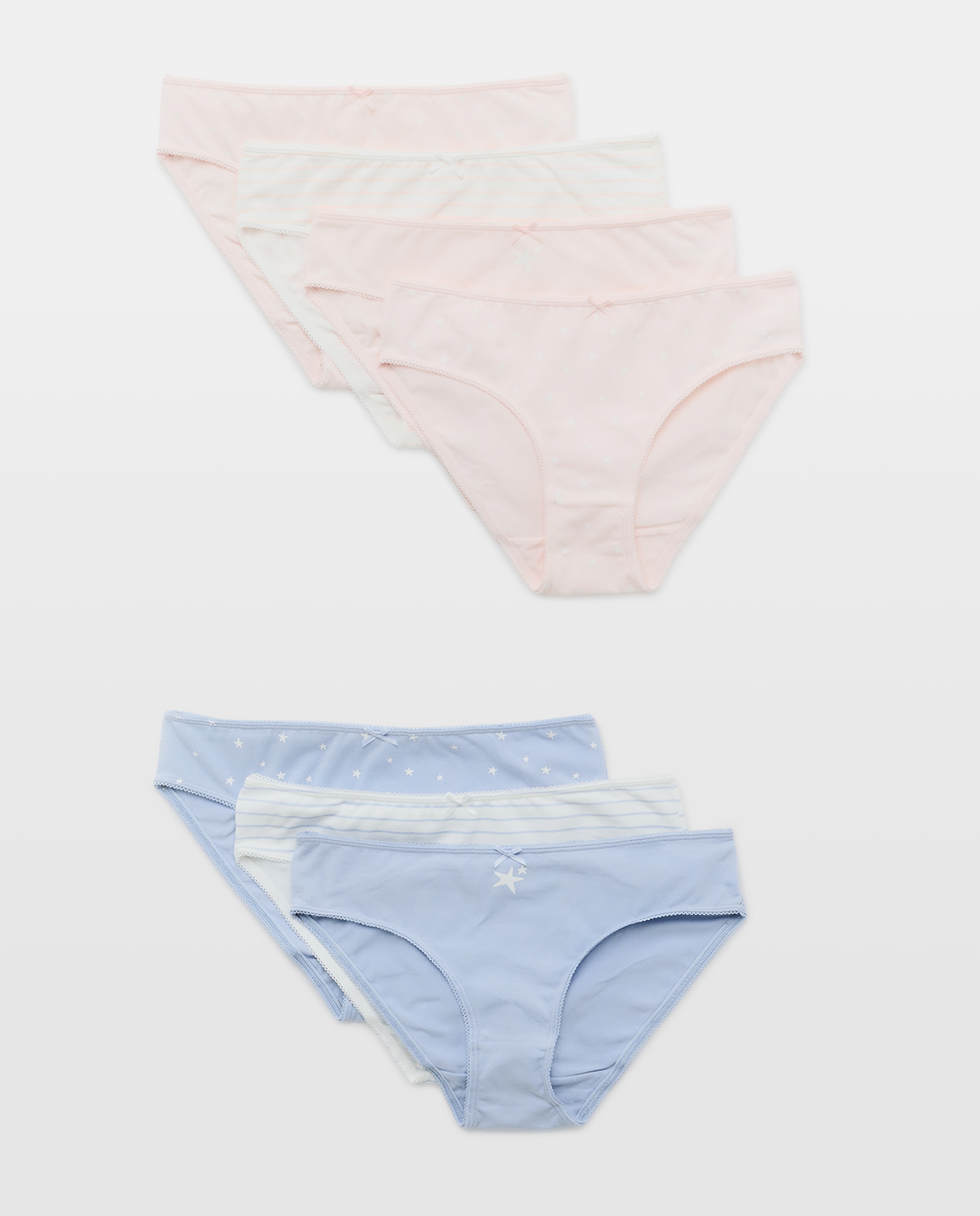 Imagem 0 de Pack de 7 Cuecas com Estampado de Fantasia e Cintura Elástica - Multicolor