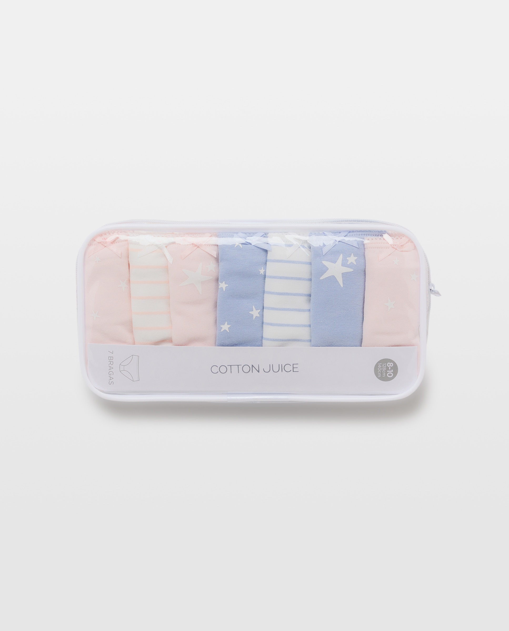 Pack de 7 Cuecas com Estampado de Fantasia e Cintura Elástica - Multicolor Multicolor-4