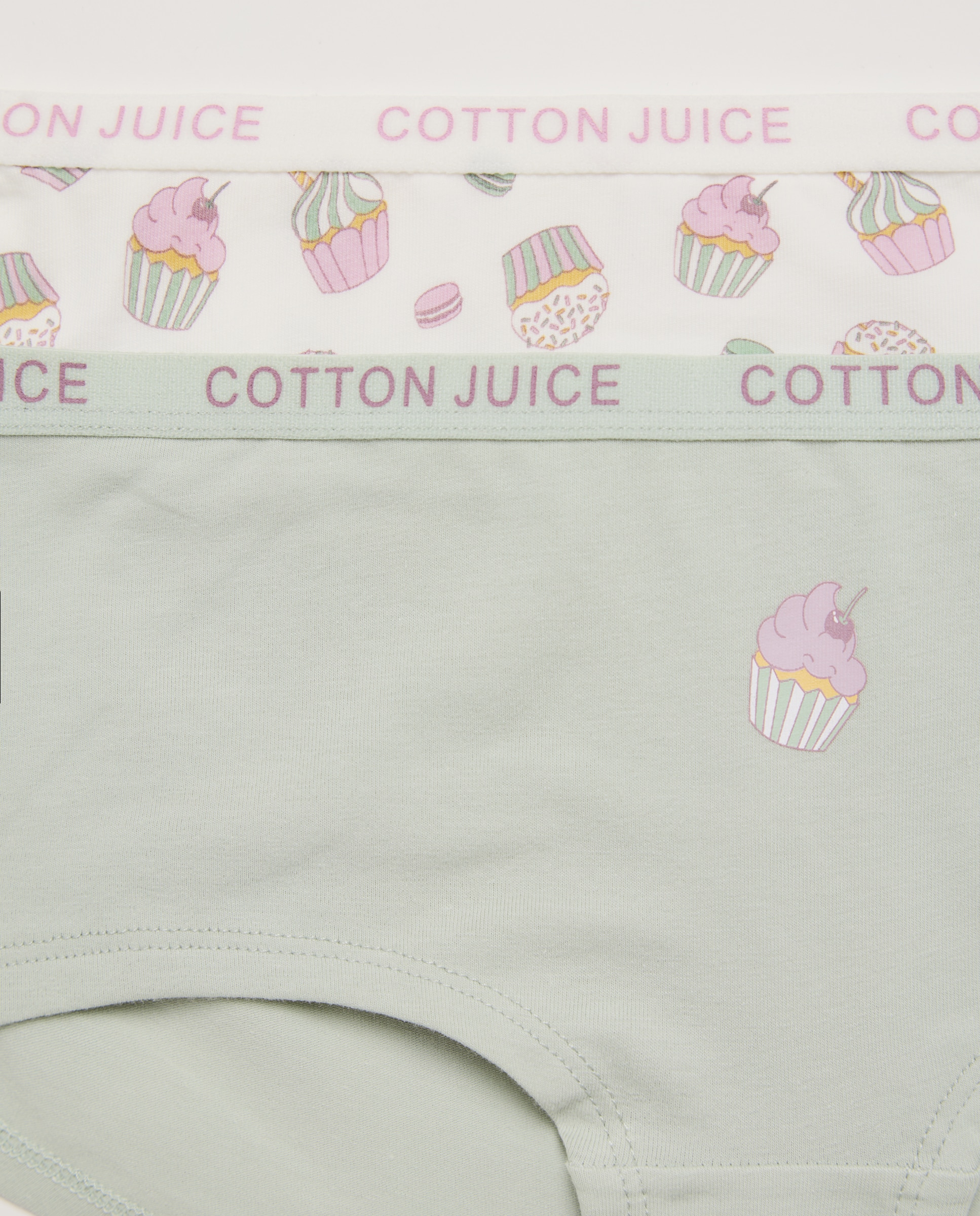 Pack de 2 Calções com Estampado de Fantasia Multicolor-3