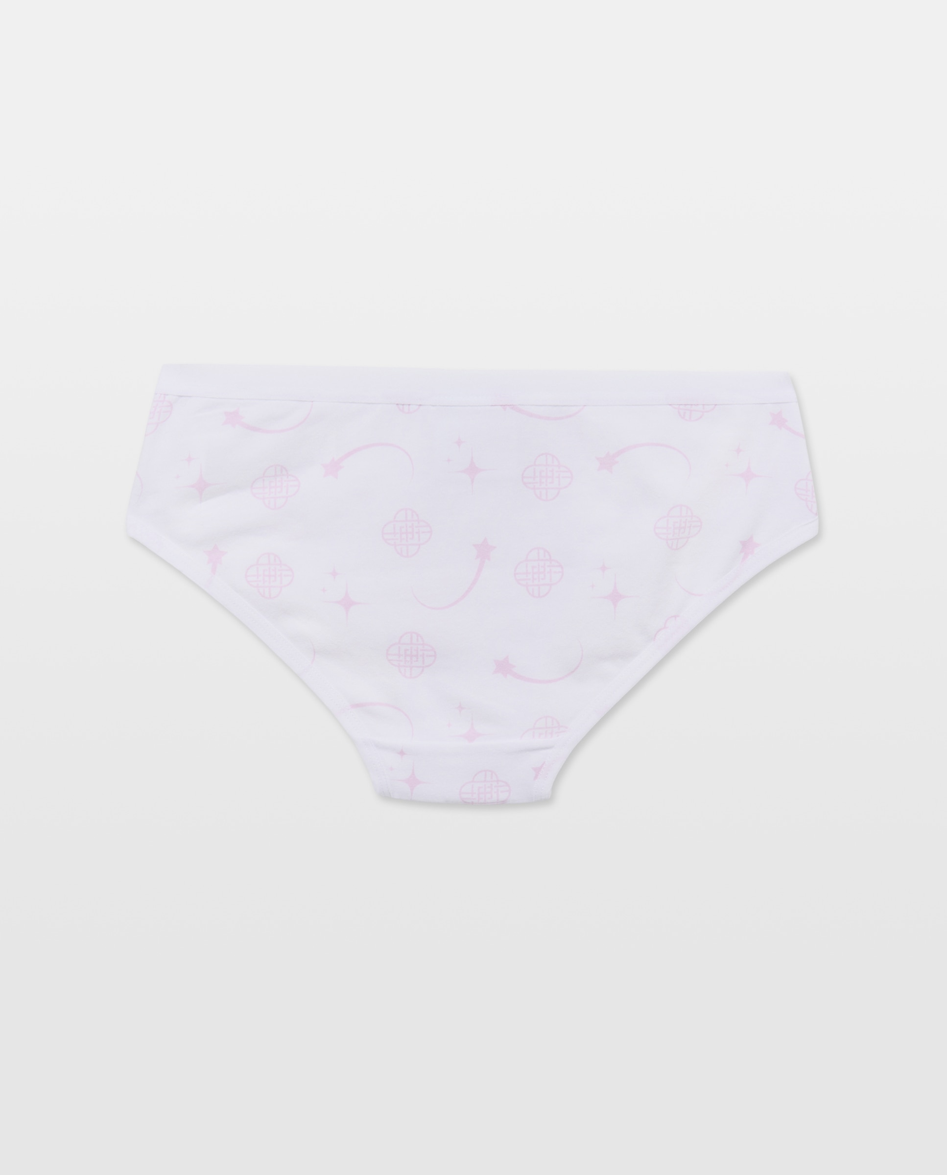 Pack de 3 bragas a cadera fantasía K-POP de niña - Cotton Juice - Multicolor Multicolor-2