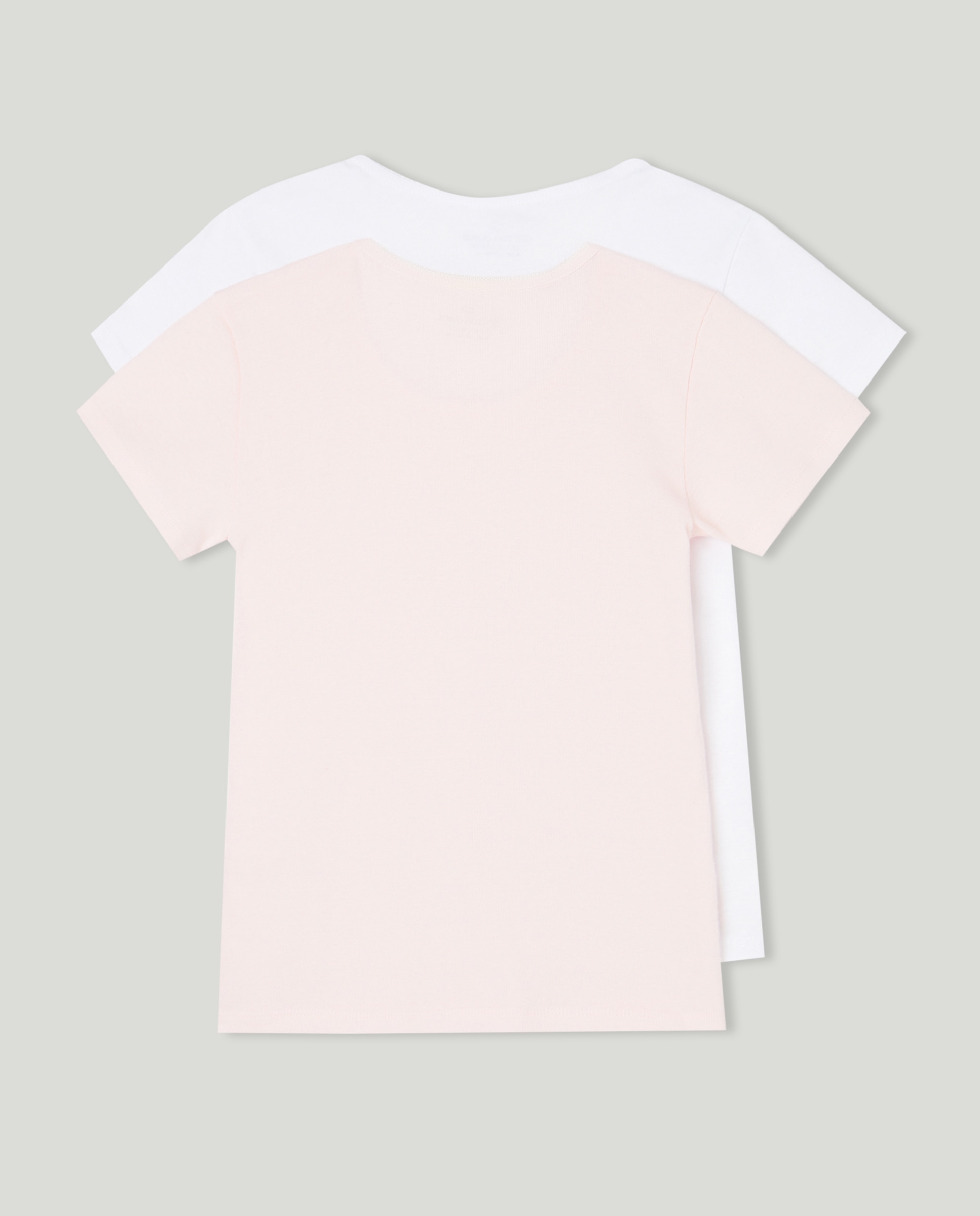 Pack de 2 T-Shirts de Manga Curta Cotton Juice Rosa-2
