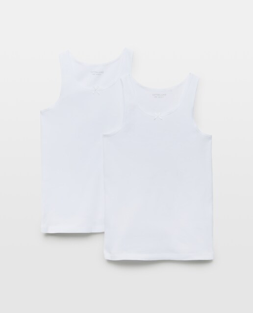 Imagem 0 de Pack de Duas T-shirts de Alças Básicas