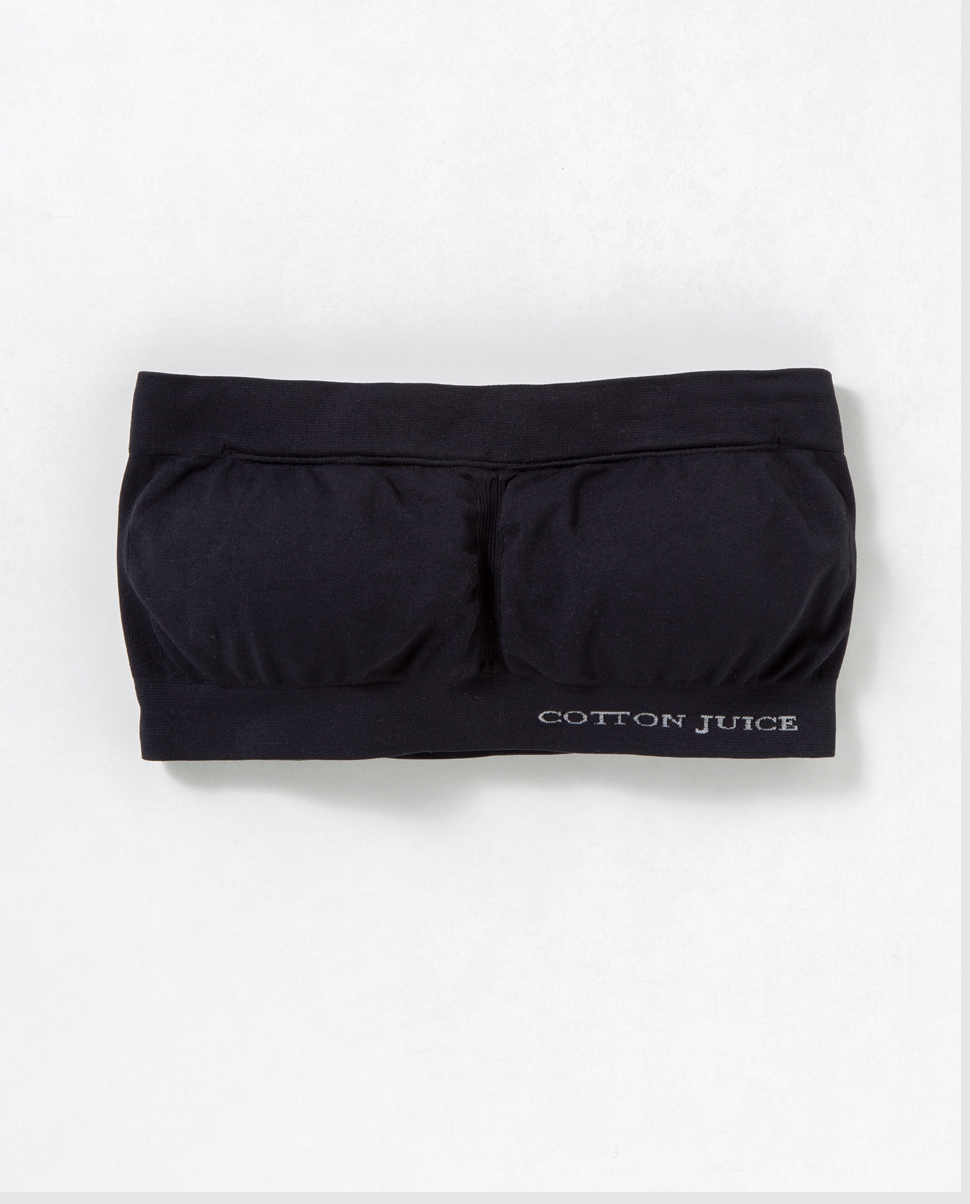 Bandeau com Foam sem Costuras Preto-1