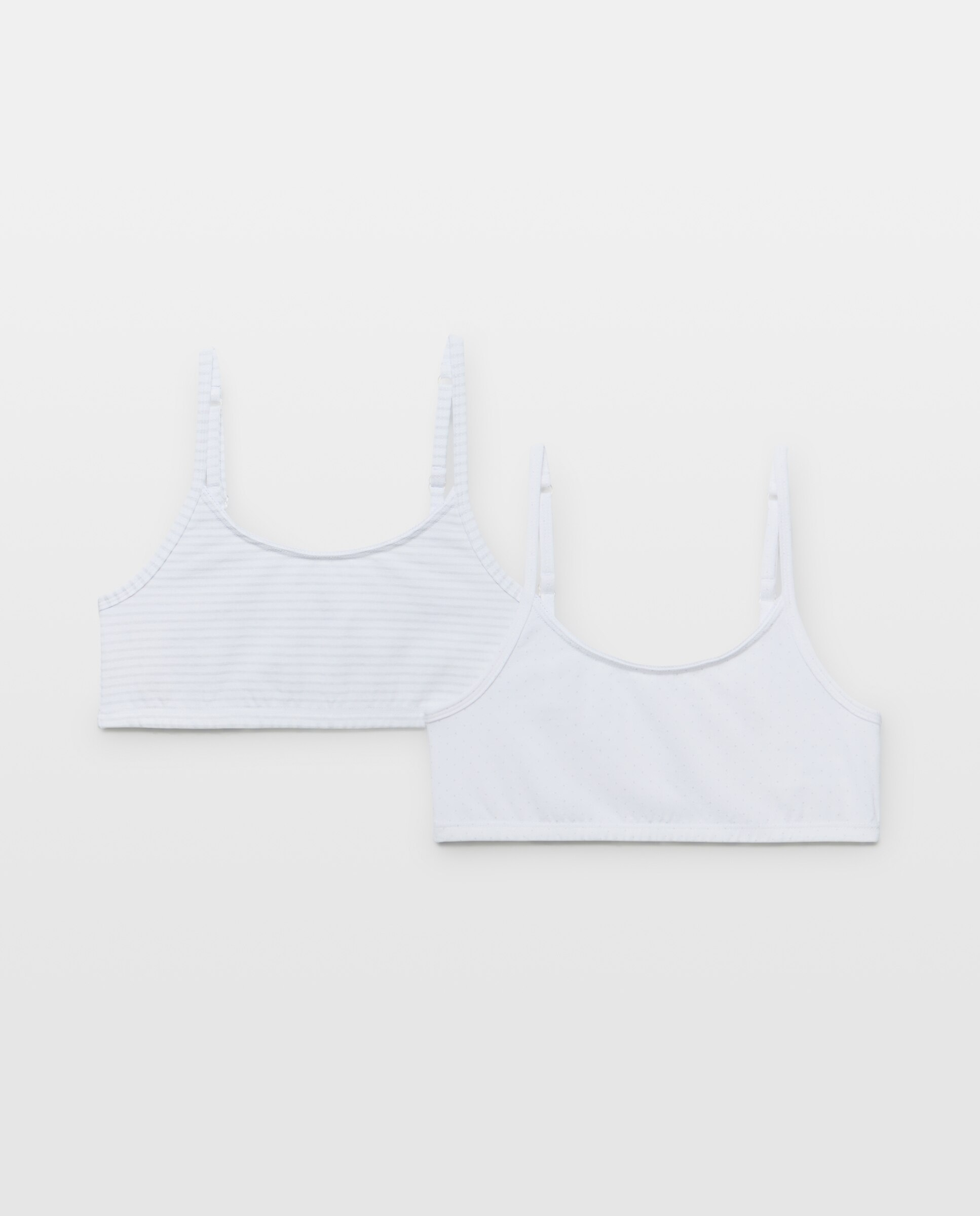 Imagem 0 de Pack de Tops às Riscas e Bolinhas