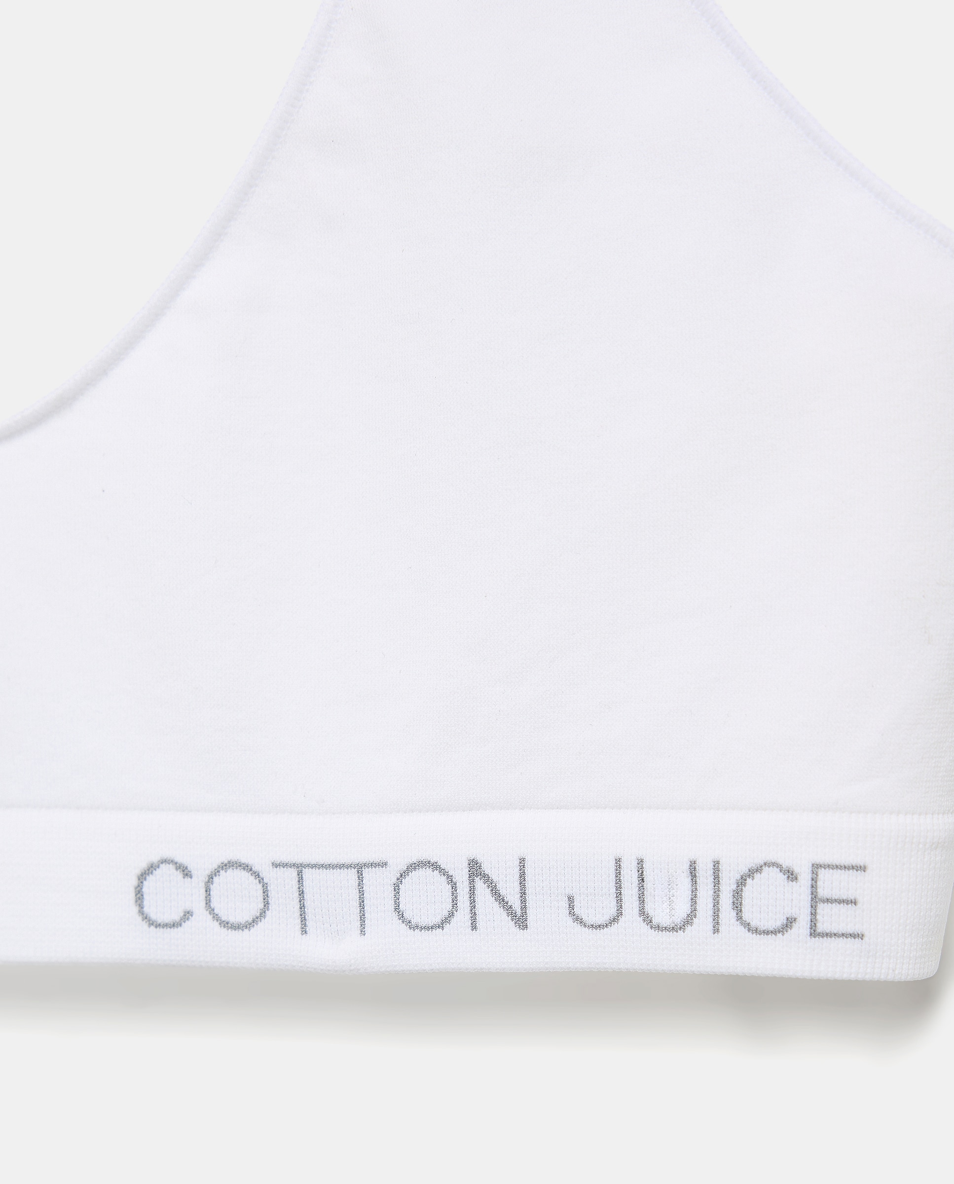 Top sin costuras de niña - Cotton Juice - Blanco Blanco-3
