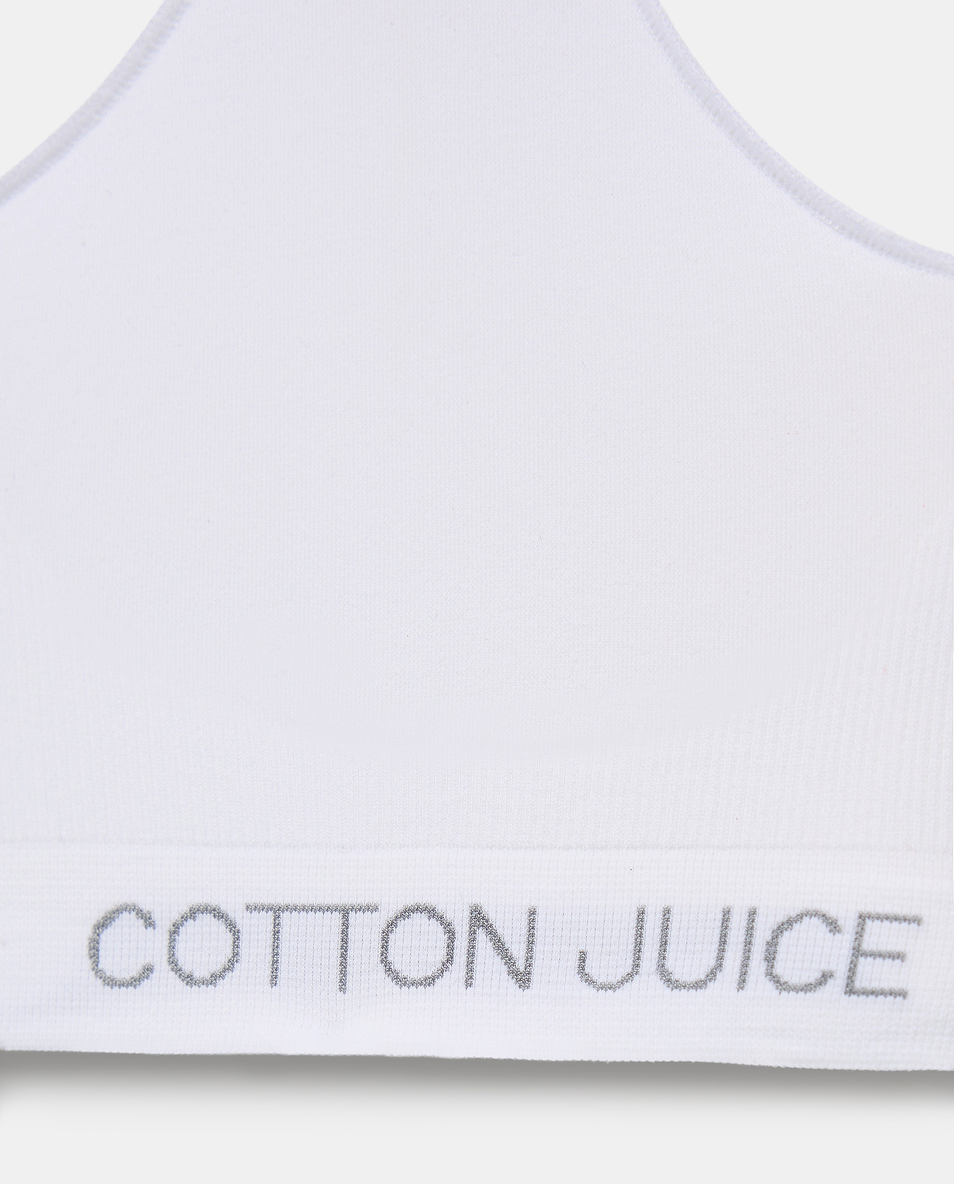 Top sin costuras de niña - Cotton Juice - Blanco Blanco-3