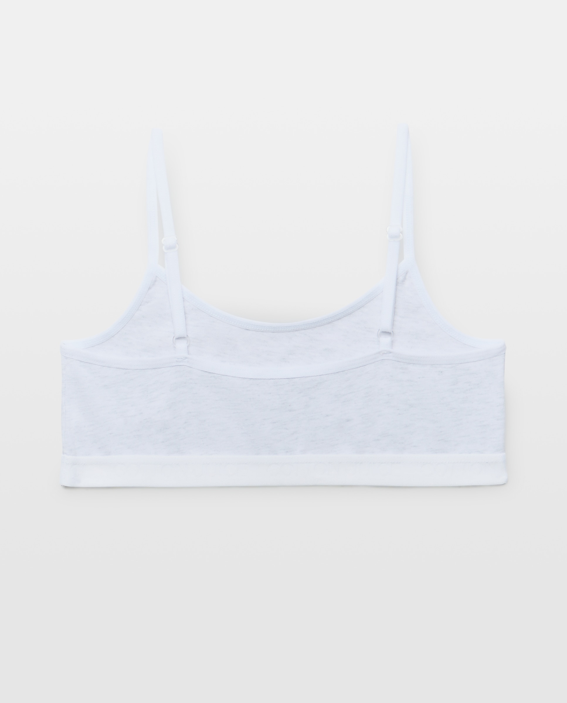 Pack de Dois Tops Lisos Cotton Juice Cinzento-claro-2