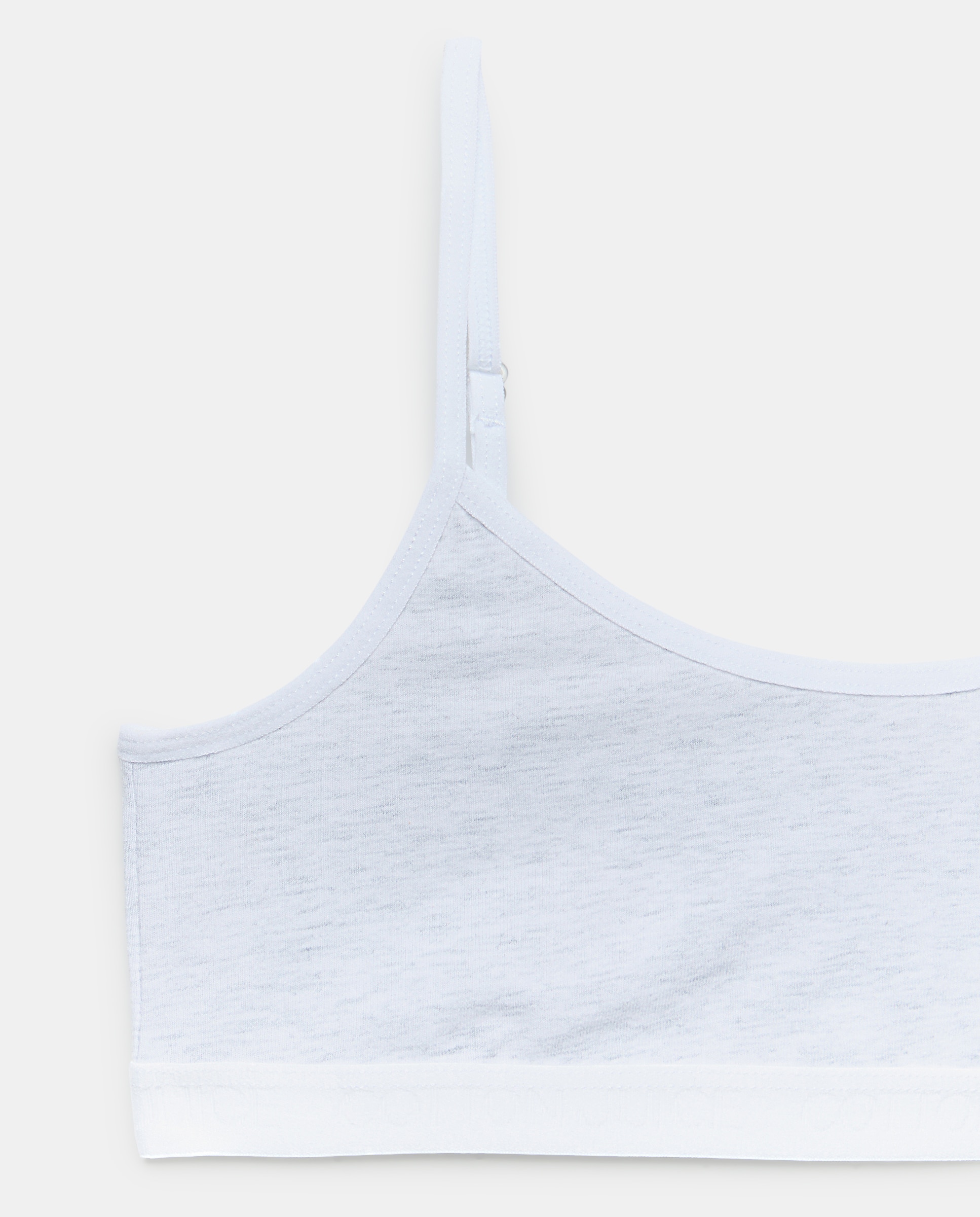Pack de Dois Tops Lisos Cotton Juice Cinzento-claro-3