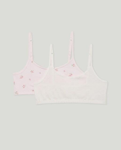 Imagem 0 de Pack de 2 Tops Tipo T-shirt com Estampados de Fantasia Variados