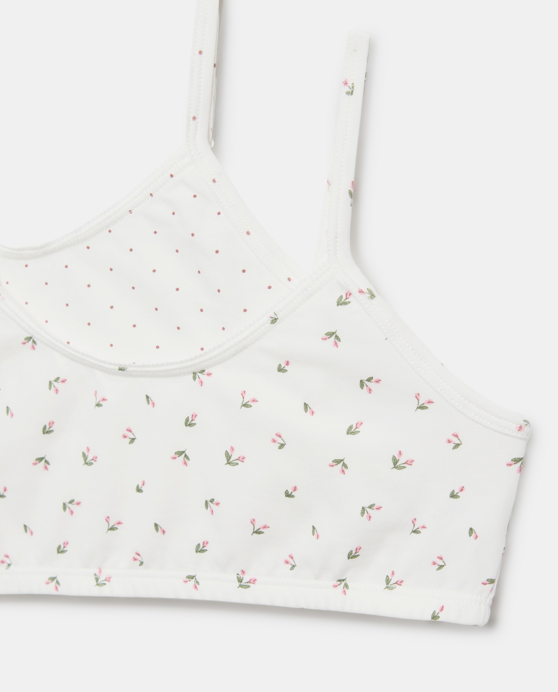 Pack de 2 Tops de Criança com Estampados - Várias Cores Branco-3