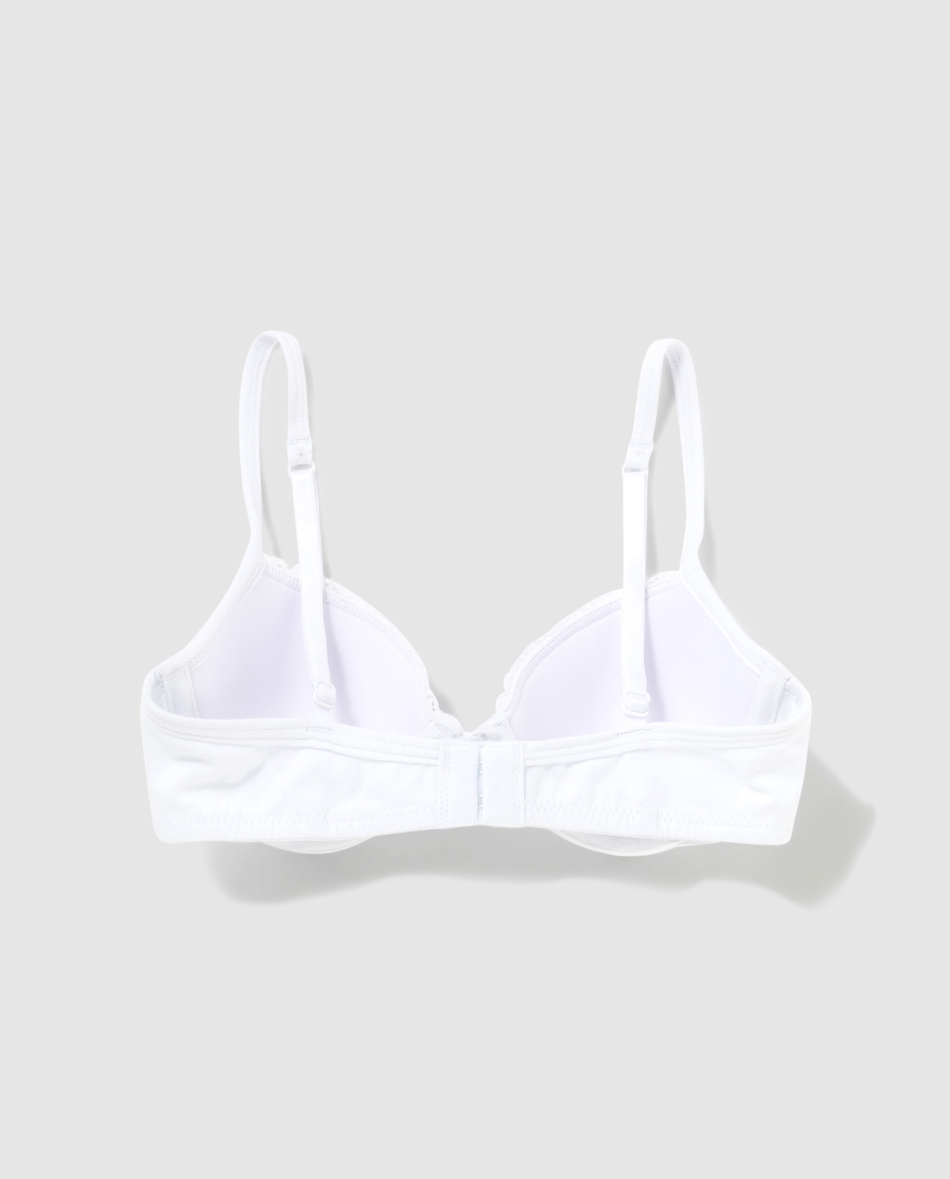 Sujetador foam con aro de niña - Cotton Juice - Blanco Blanco-2