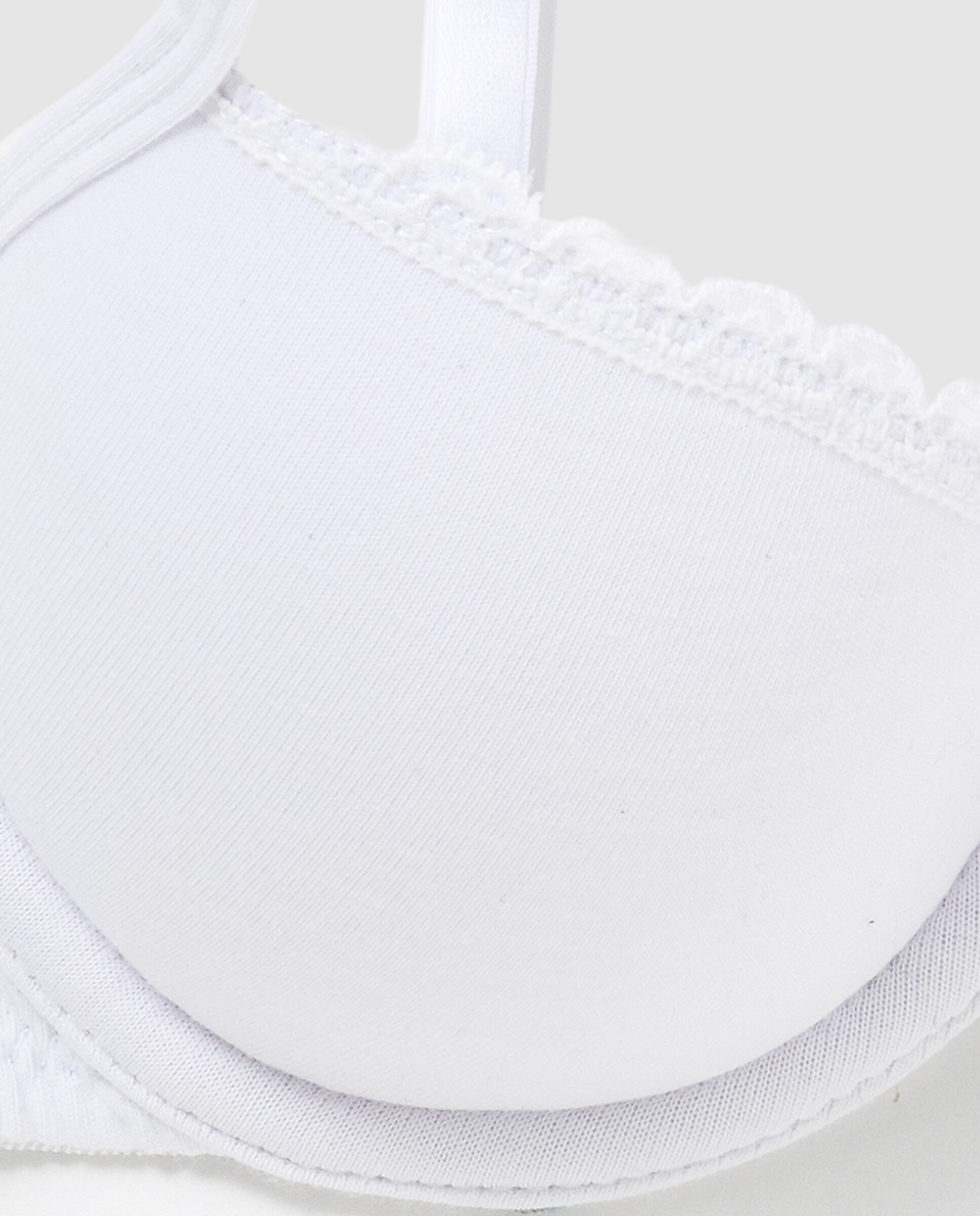 Sujetador foam con aro de niña - Cotton Juice - Blanco Blanco-3
