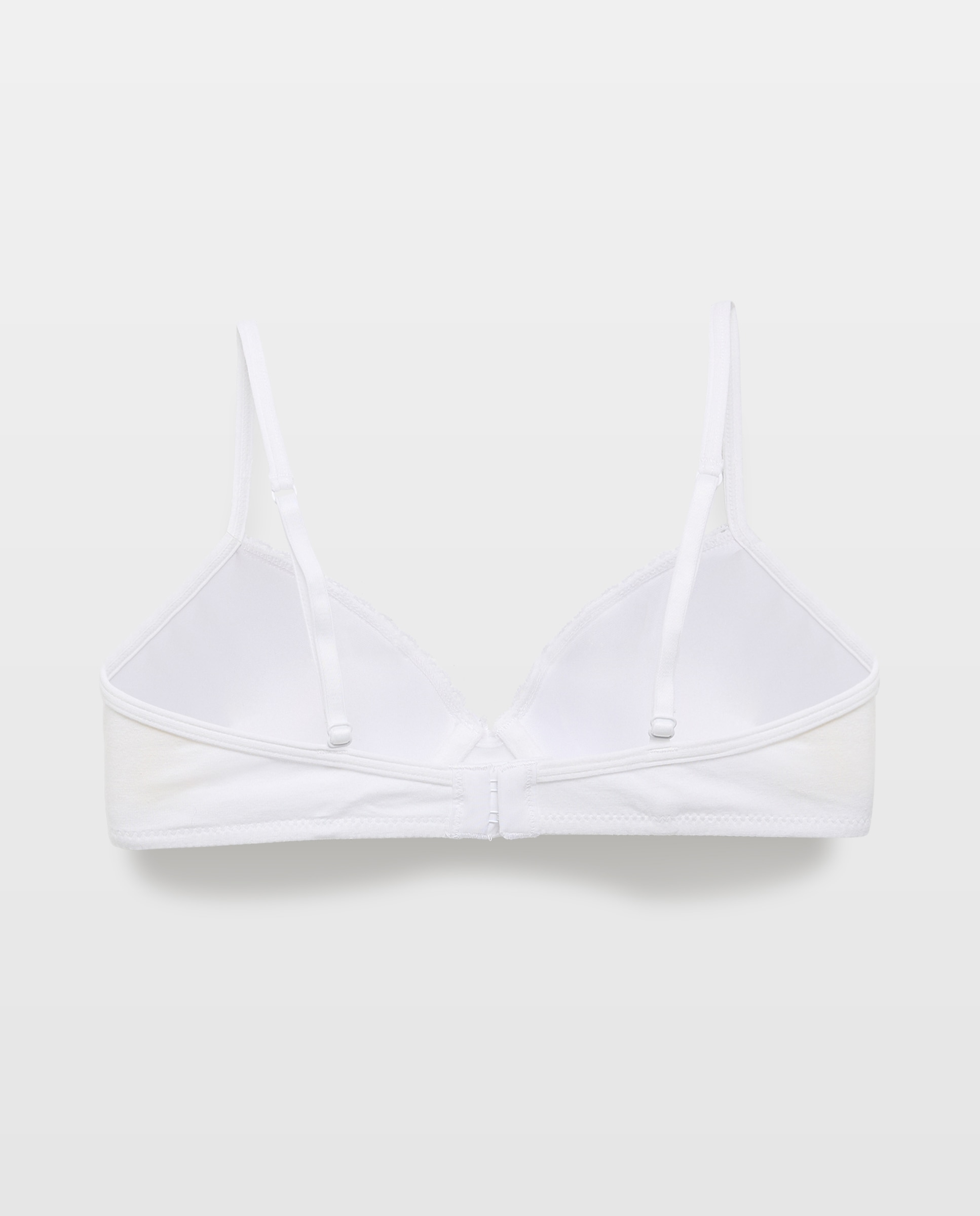 Sujetador foam con aro de niña - Cotton Juice - Blanco Blanco-4