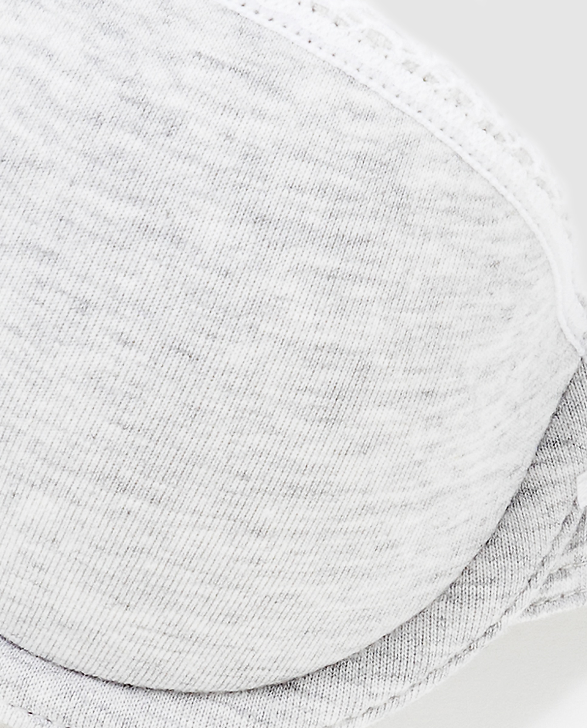 Sujetador foam con aro de niña - Cotton Juice - Gris Gris-3